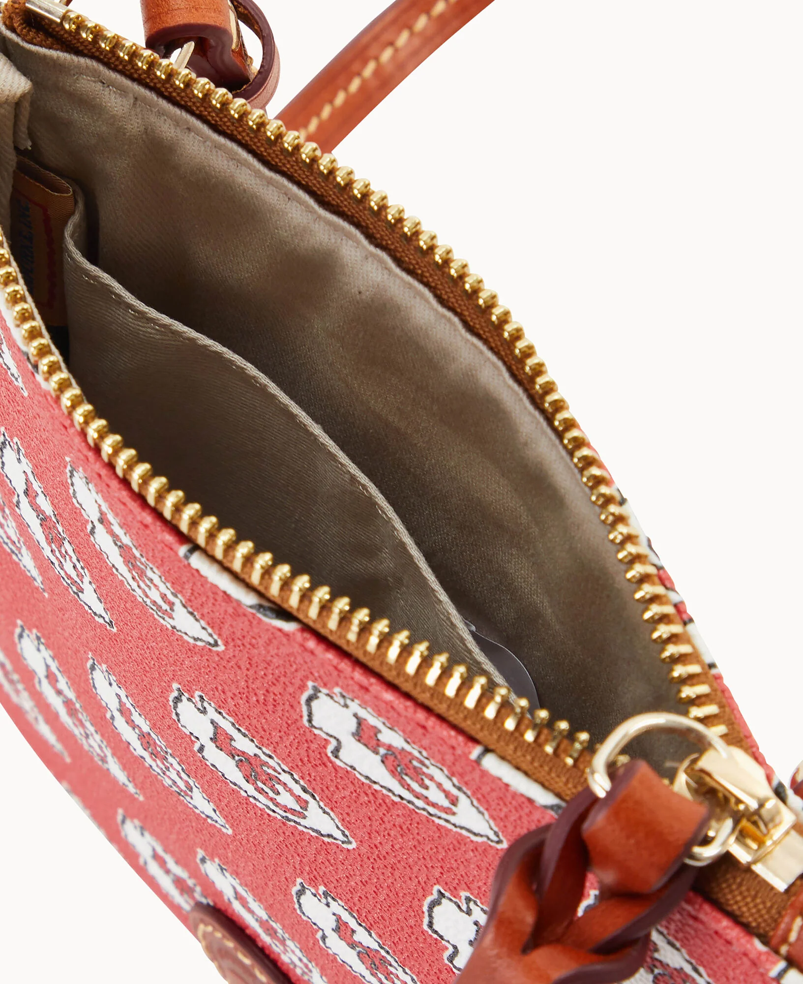 NFL Chiefs Small North South Top Zip Crossbody - Image 3