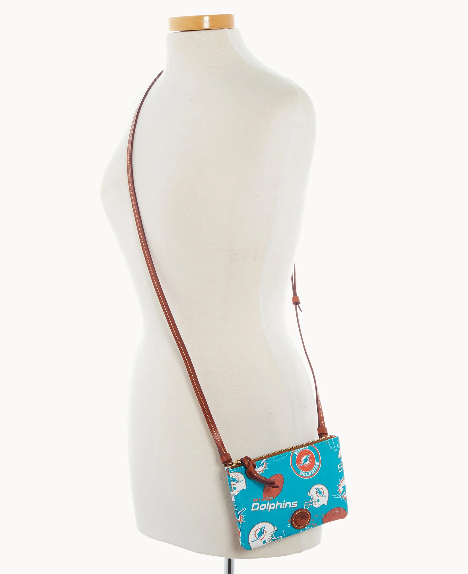 NFL Dolphins Top Zip Crossbody - Image 4