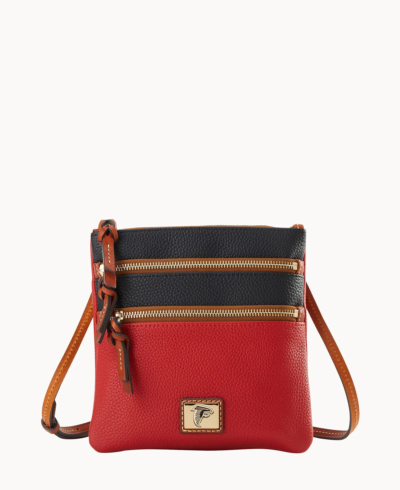 NFL Falcons Triple Zip Crossbody