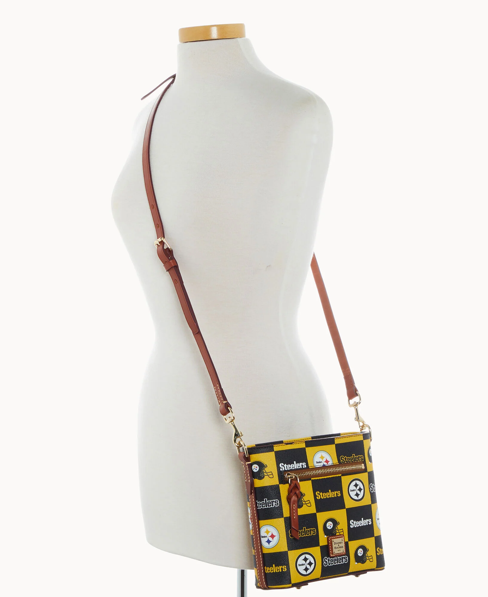 NFL Steelers Small Zip Crossbody - Image 4