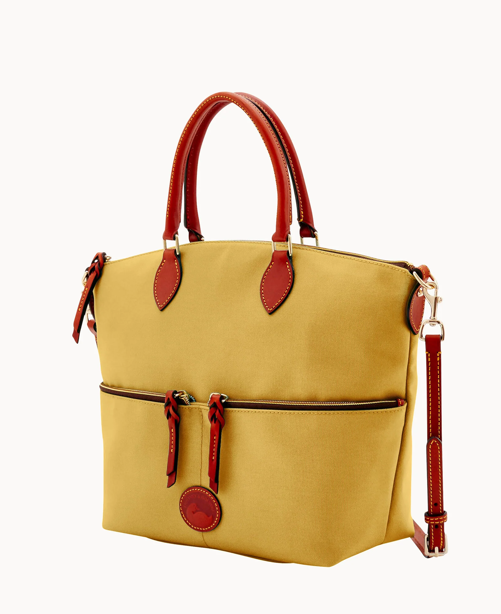 Nylon Large Pocket Satchel - Image 2