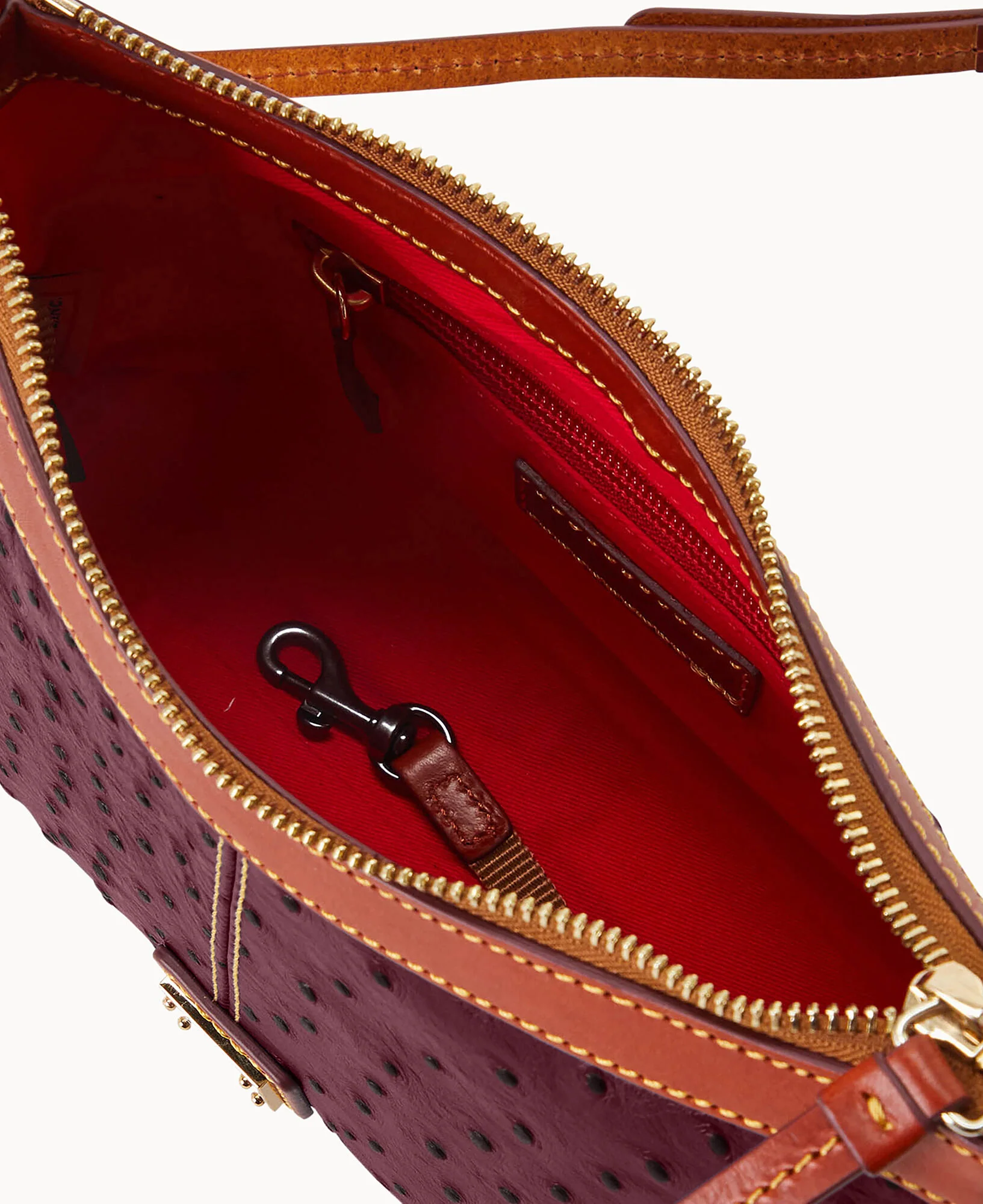 Ostrich Crossbody Pouch - Image 20