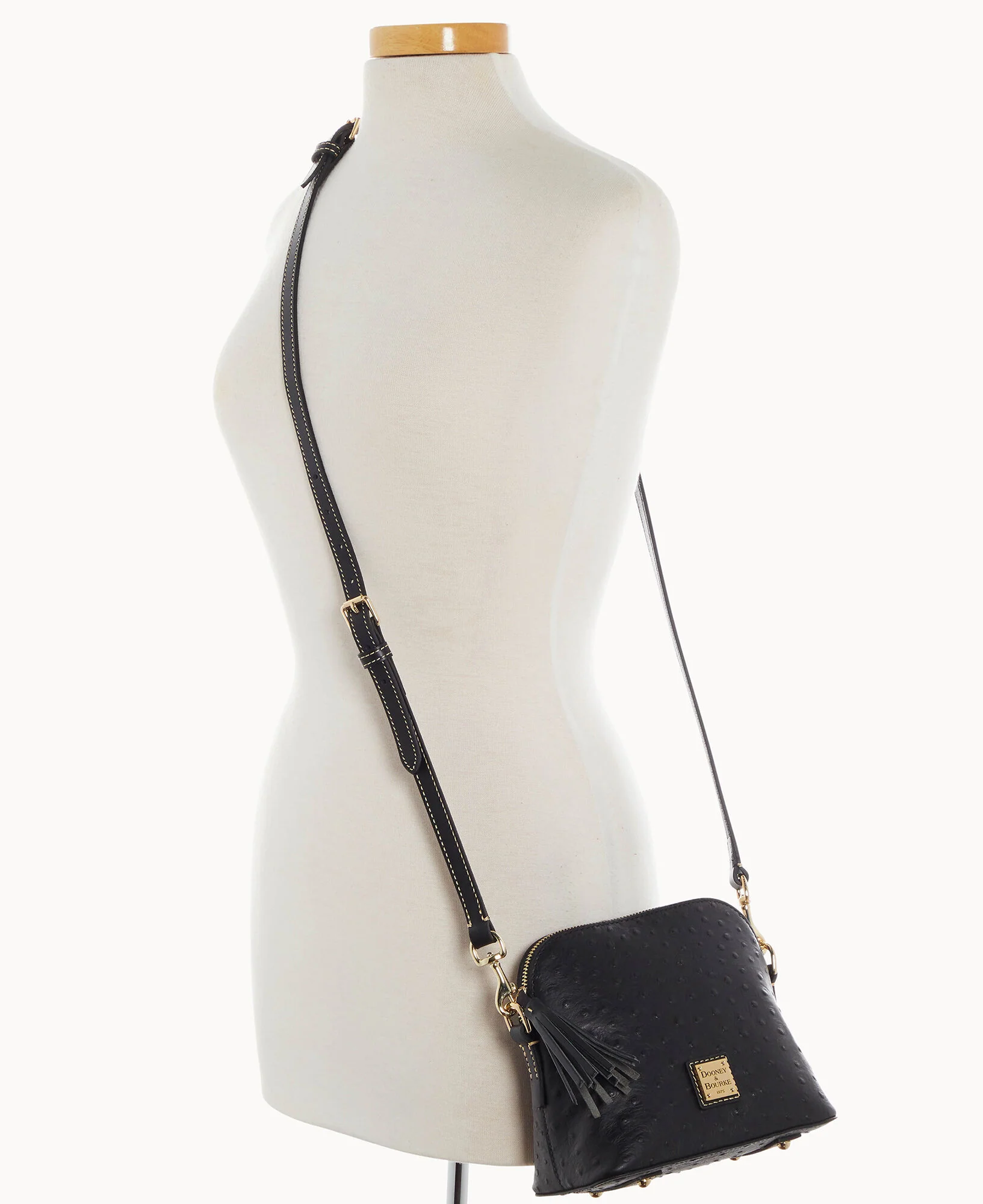 Ostrich Domed Crossbody - Image 10