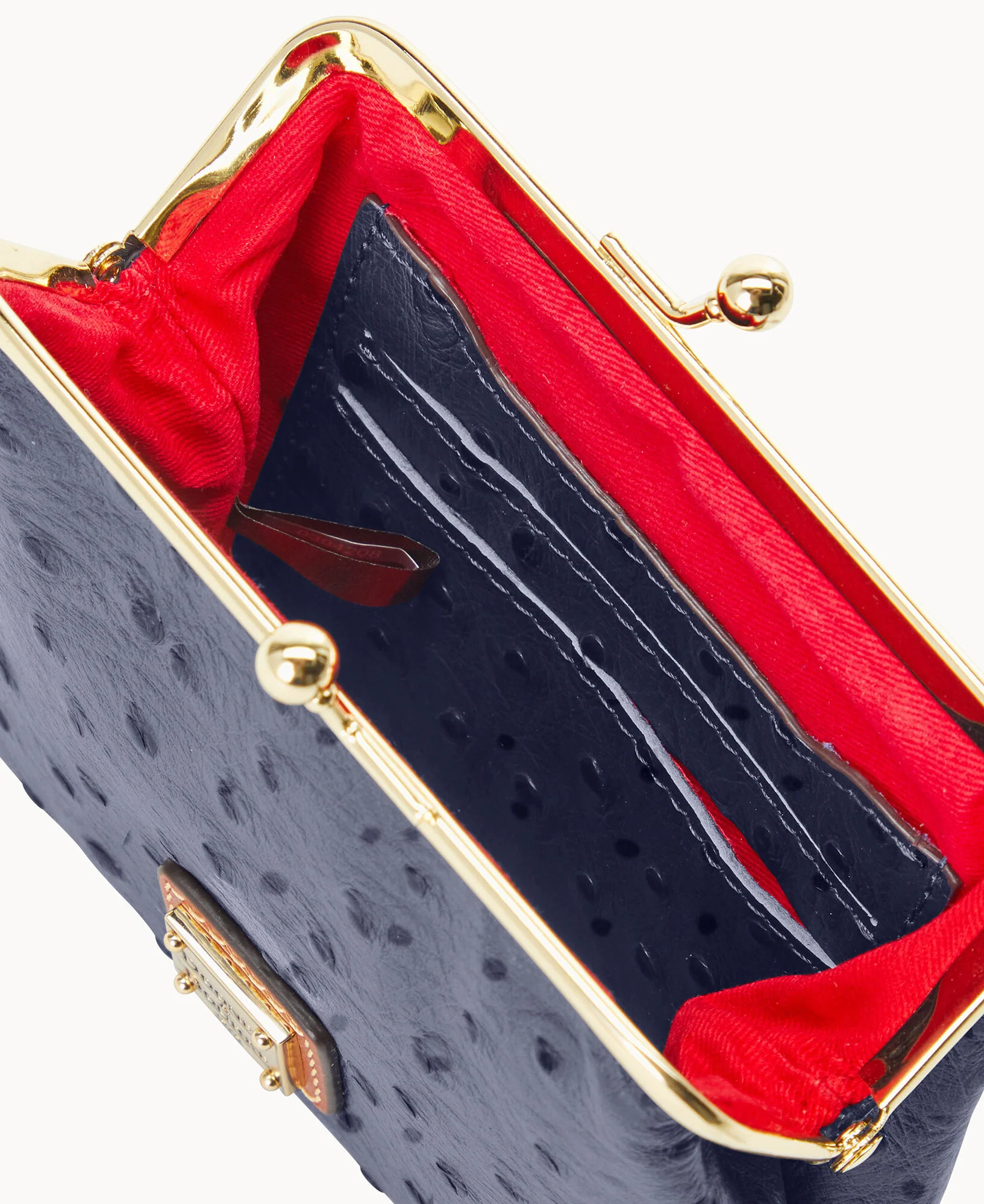 Ostrich Large Framed Purse - Image 32