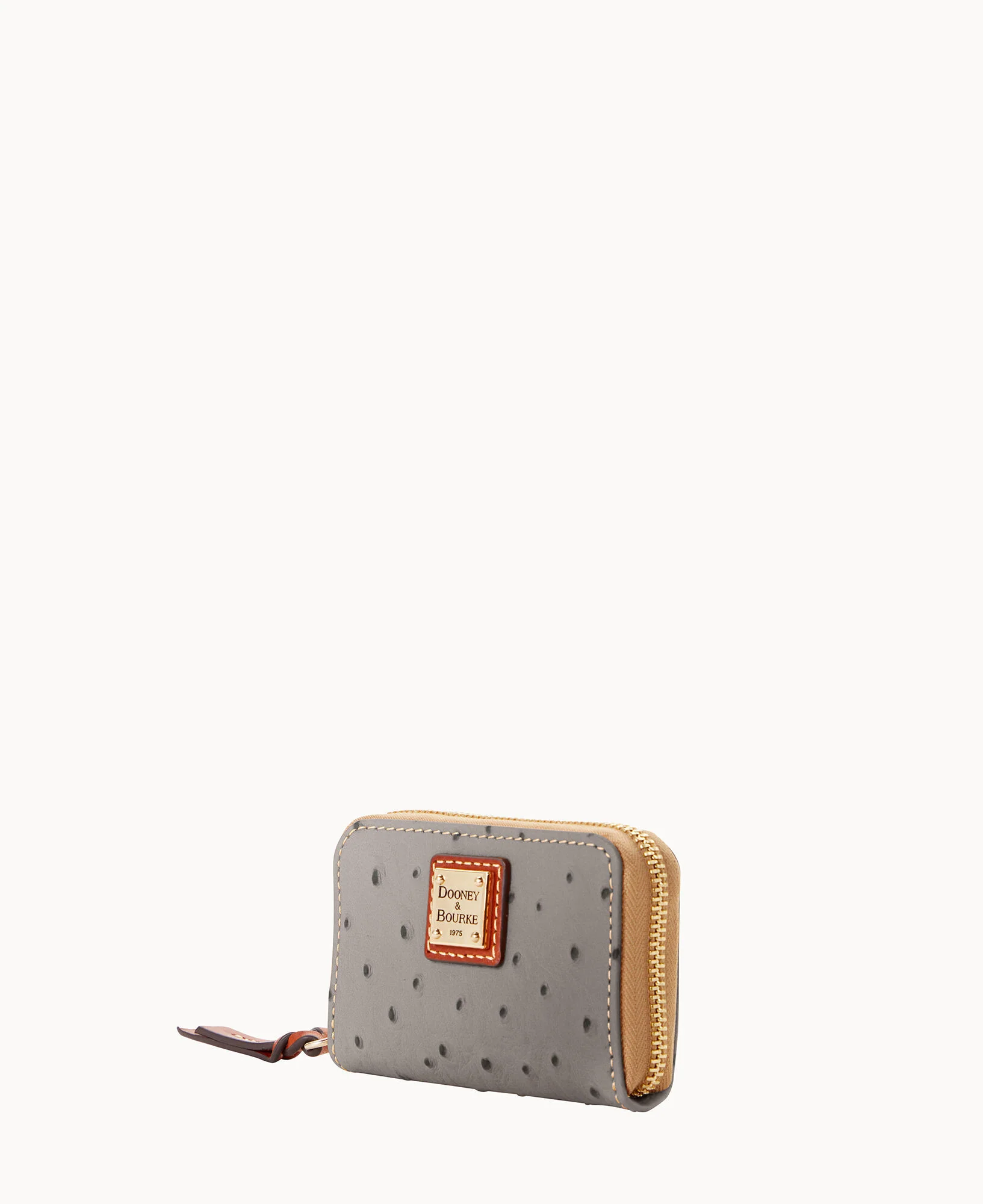 Ostrich Large Zip Around Credit Card Case - Image 32