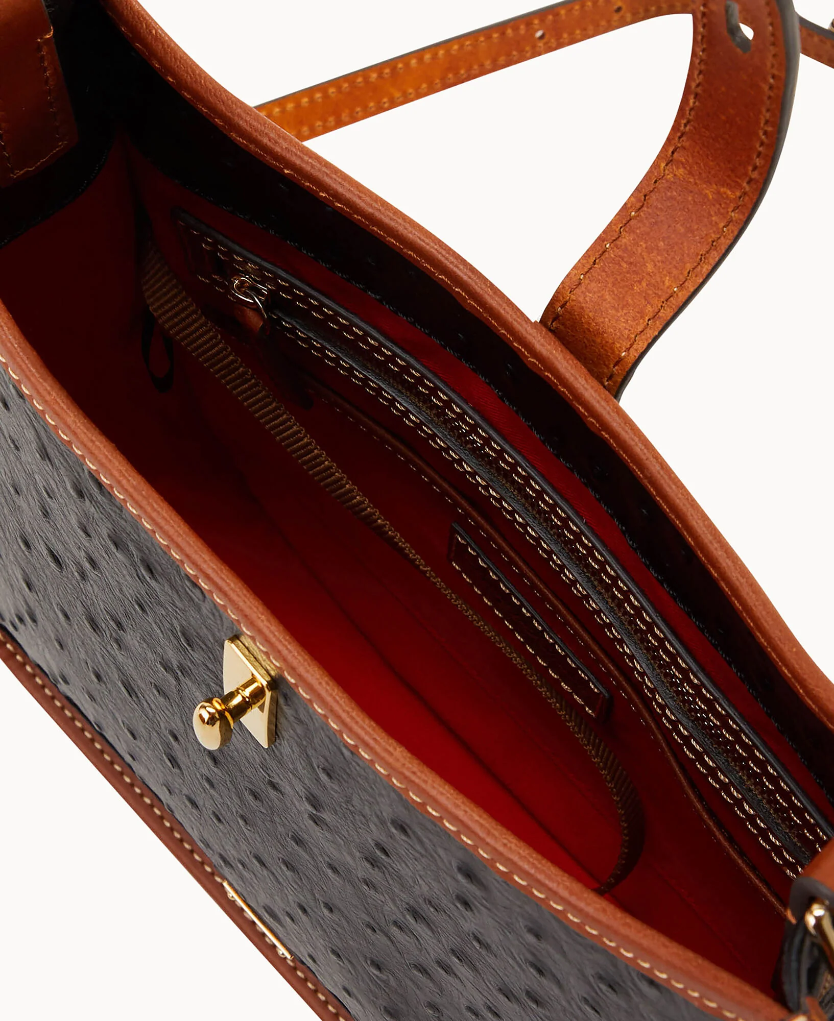 Ostrich Messenger Crossbody - Image 8