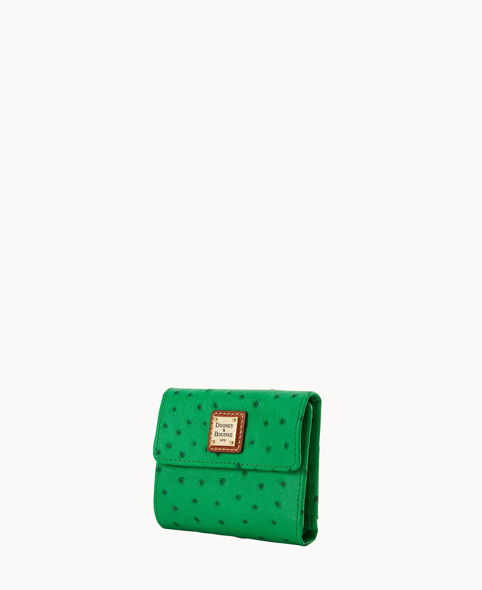 Ostrich Small Flap Wallet - Image 2