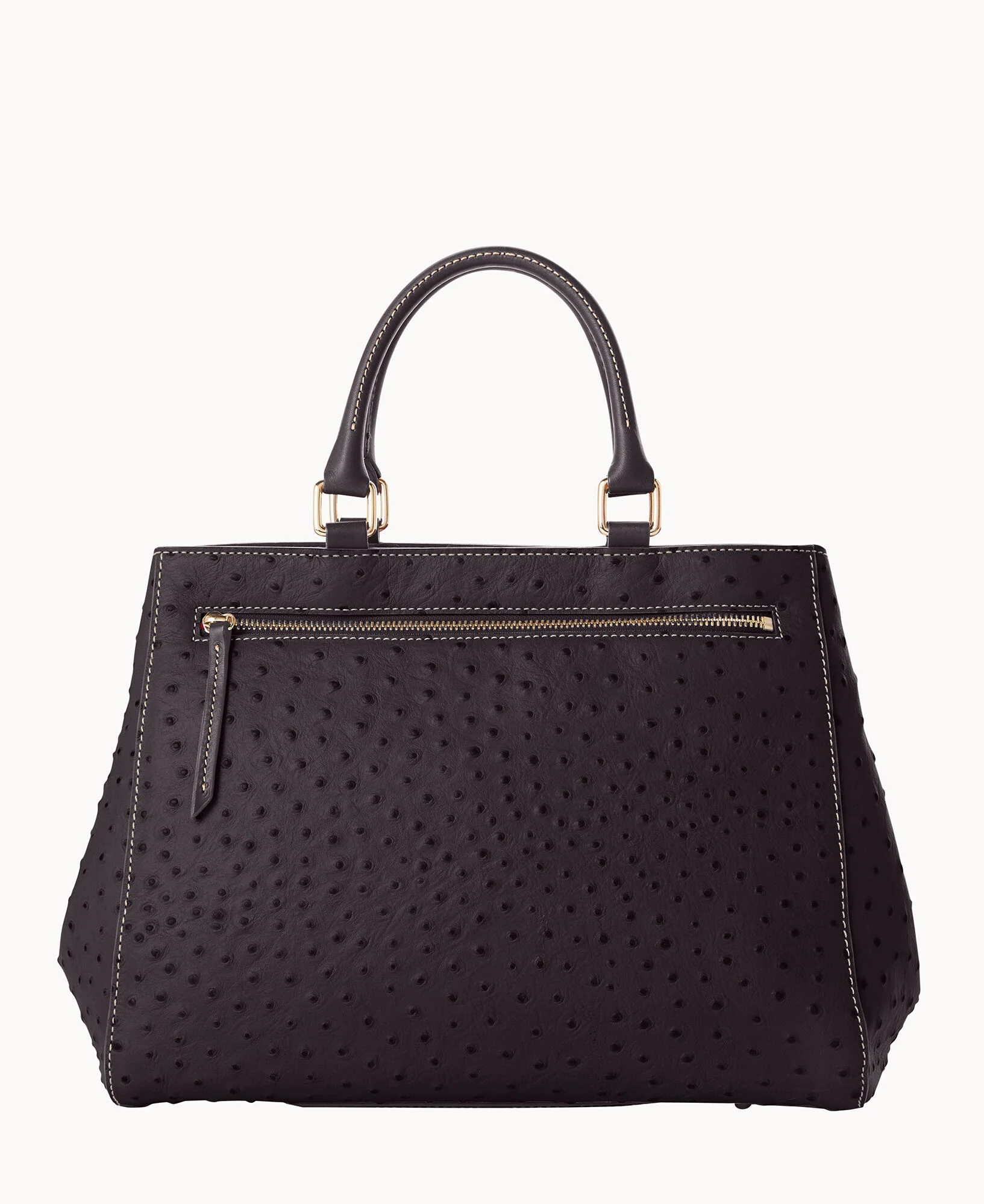 Ostrich Zip Satchel - Image 3