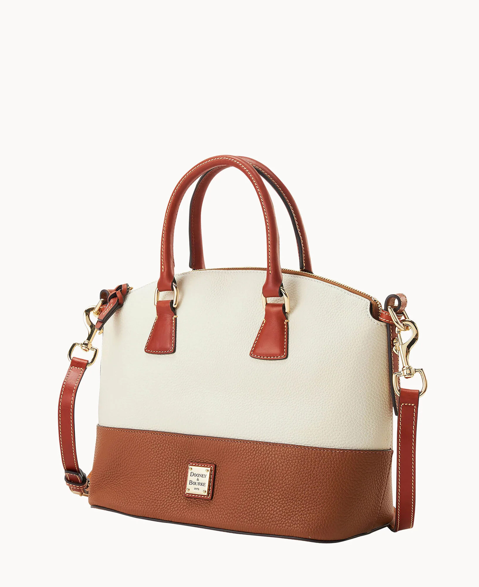 Pebble Color Block Domed Satchel - Image 18