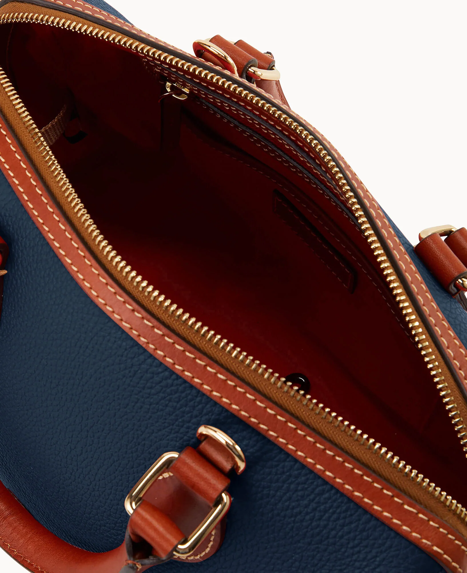 Pebble Grain Barrel Satchel - Image 13