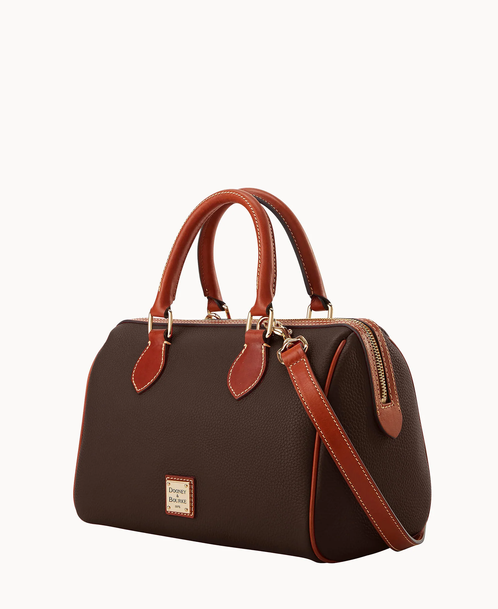Pebble Grain Barrel Satchel - Image 20