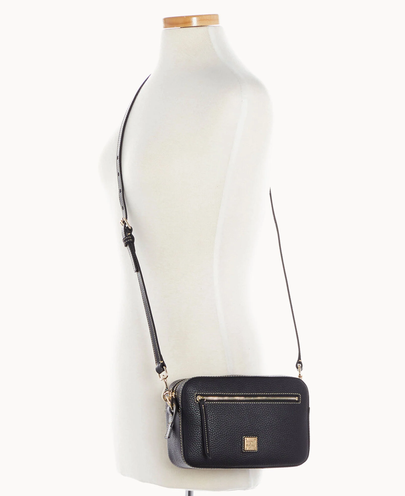 Pebble Grain Camera Zip Crossbody - Image 27