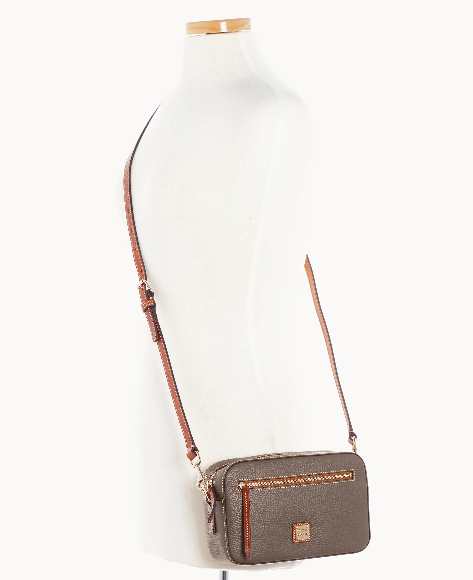 Pebble Grain Camera Zip Crossbody - Image 39