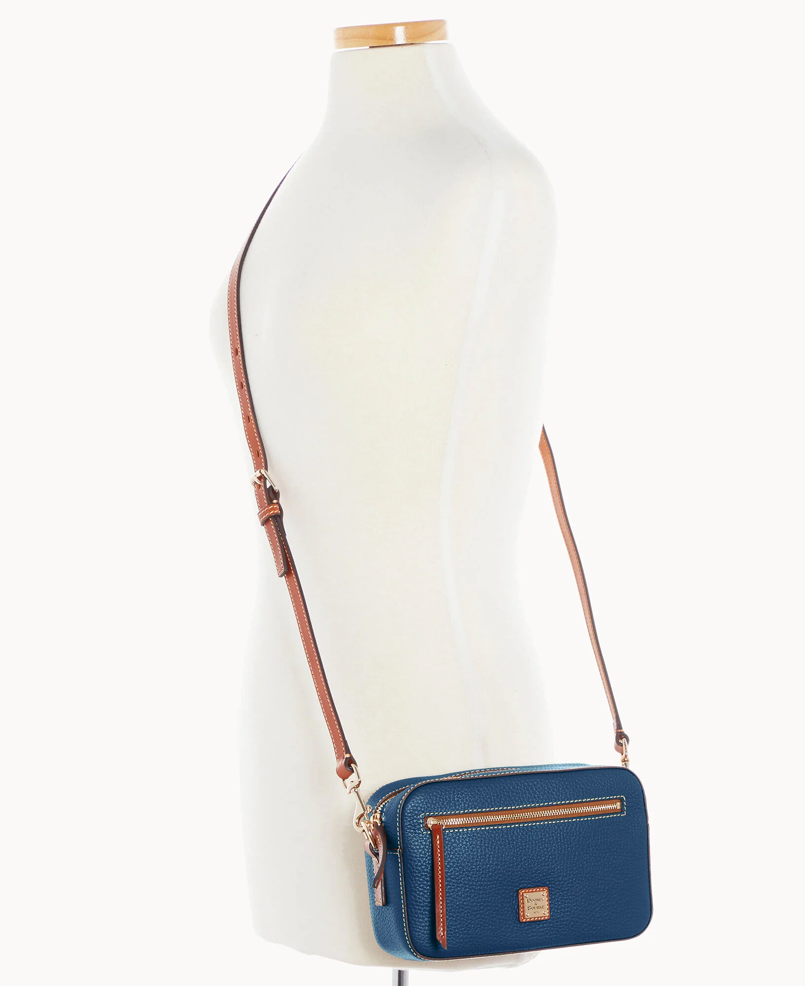 Pebble Grain Camera Zip Crossbody - Image 46