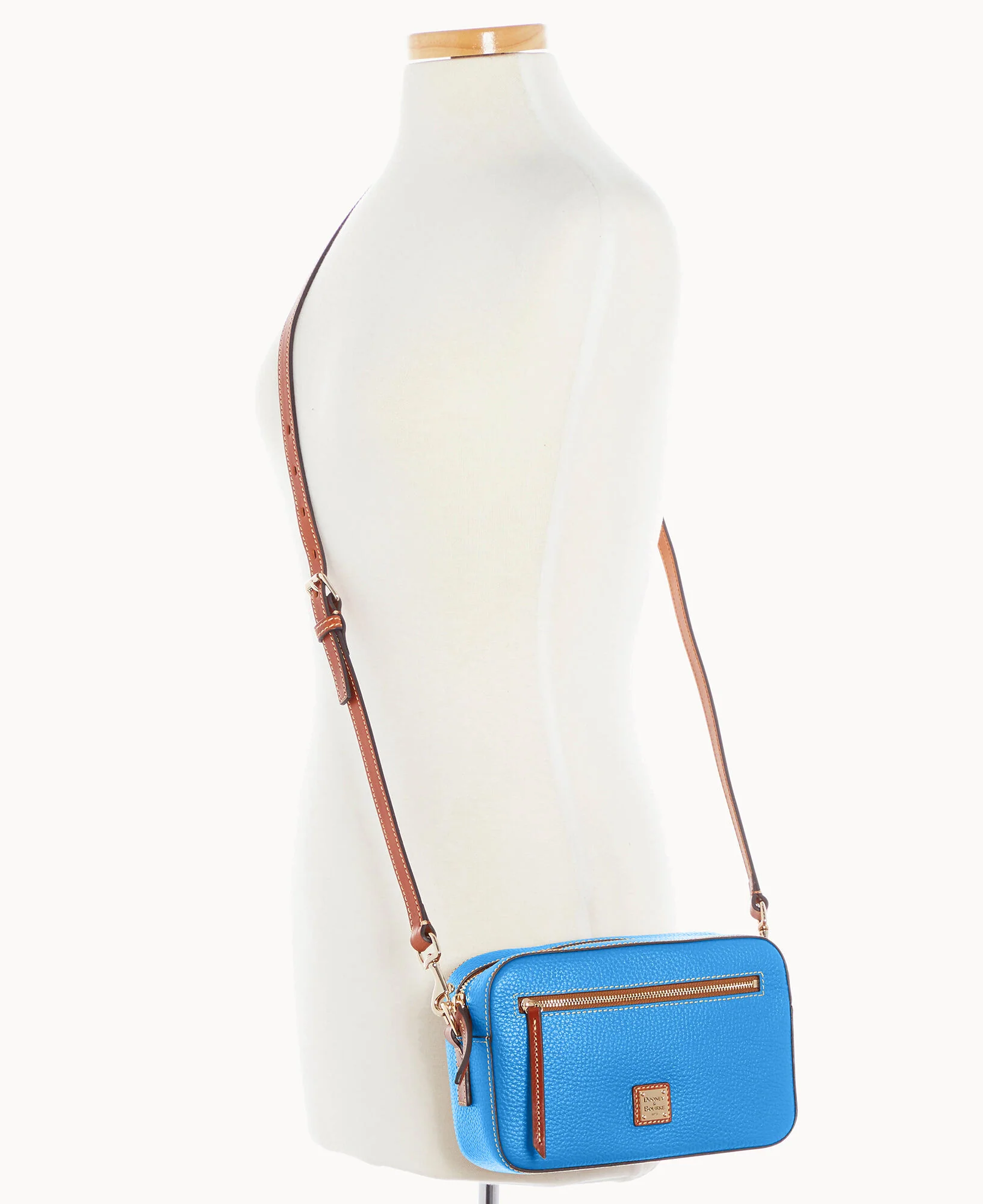 Pebble Grain Camera Zip Crossbody - Image 48