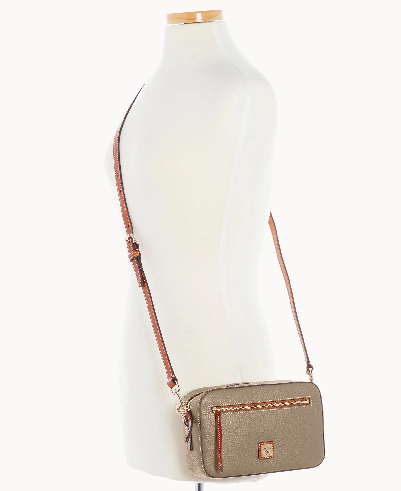 Pebble Grain Camera Zip Crossbody - Image 55