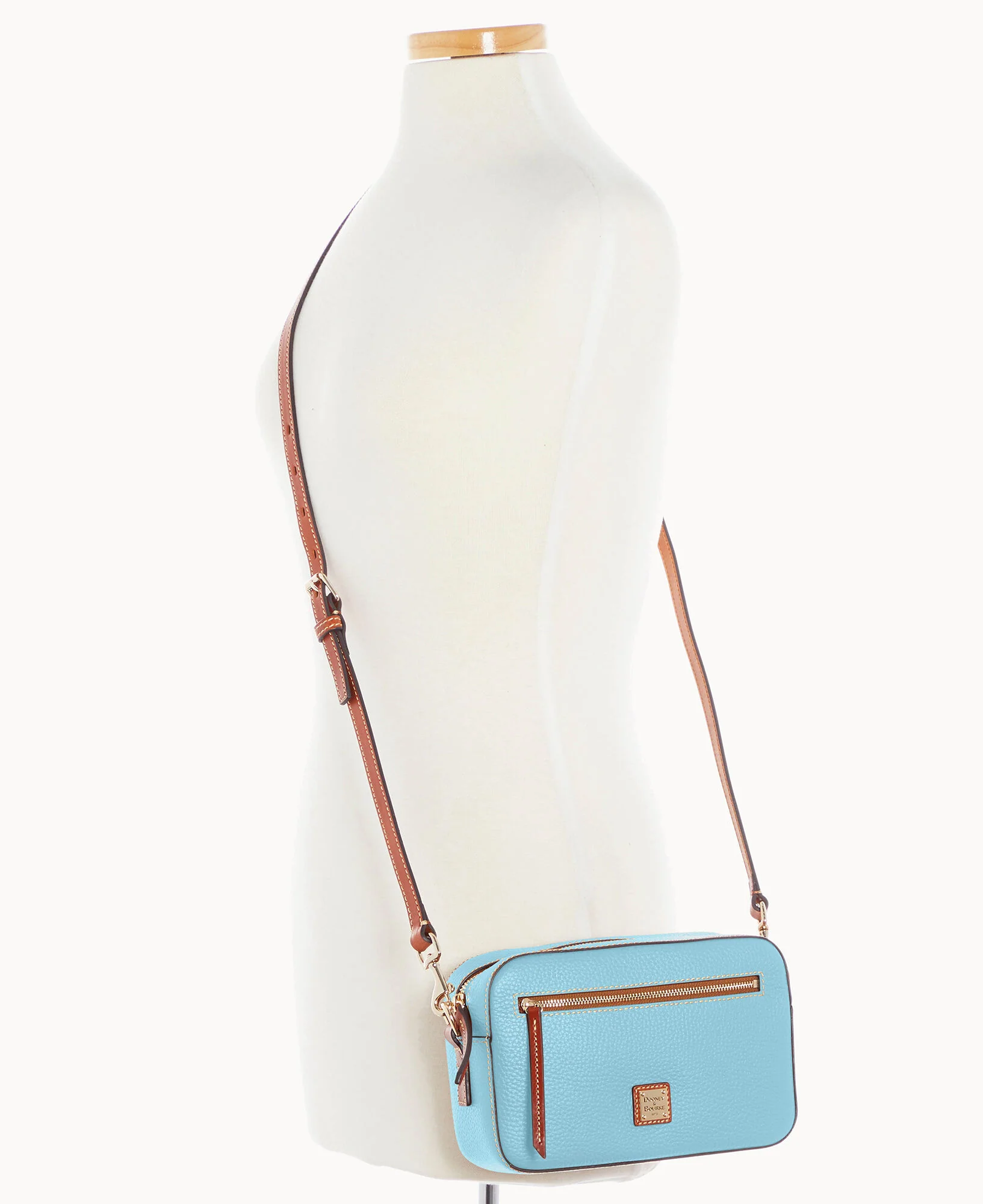 Pebble Grain Camera Zip Crossbody - Image 61