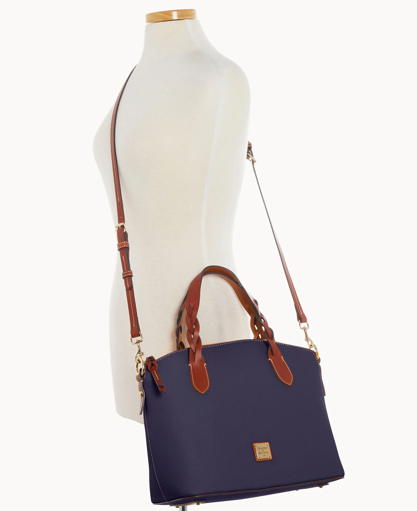 Pebble Grain Celeste Satchel - Image 11