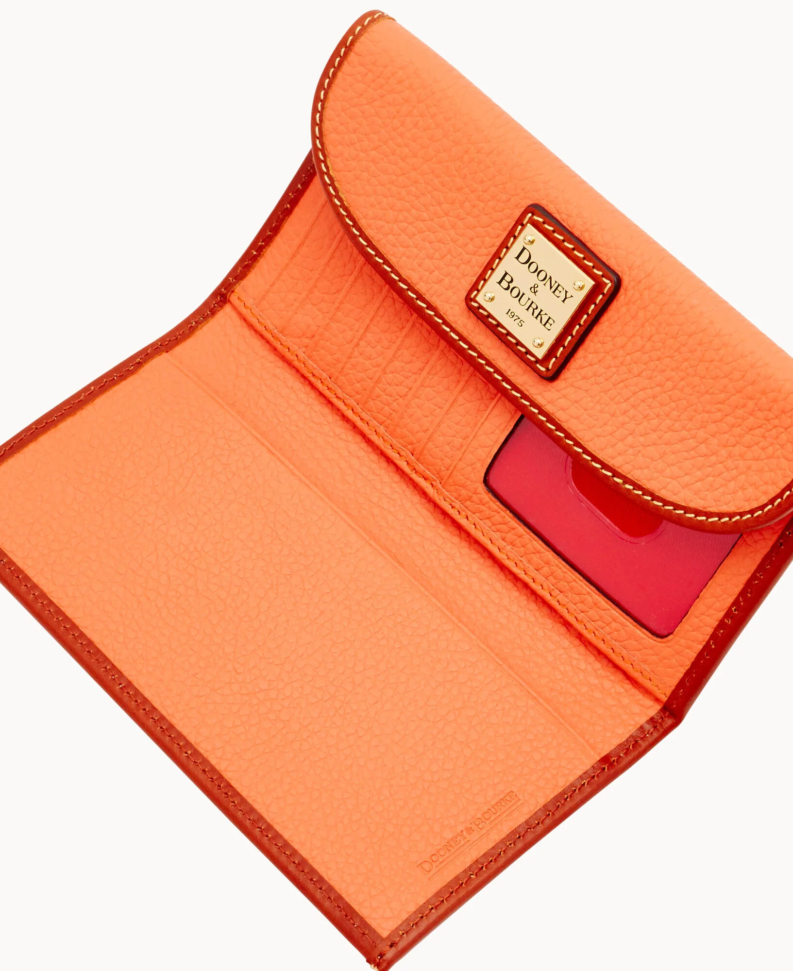 Pebble Grain Continental Clutch - Image 13