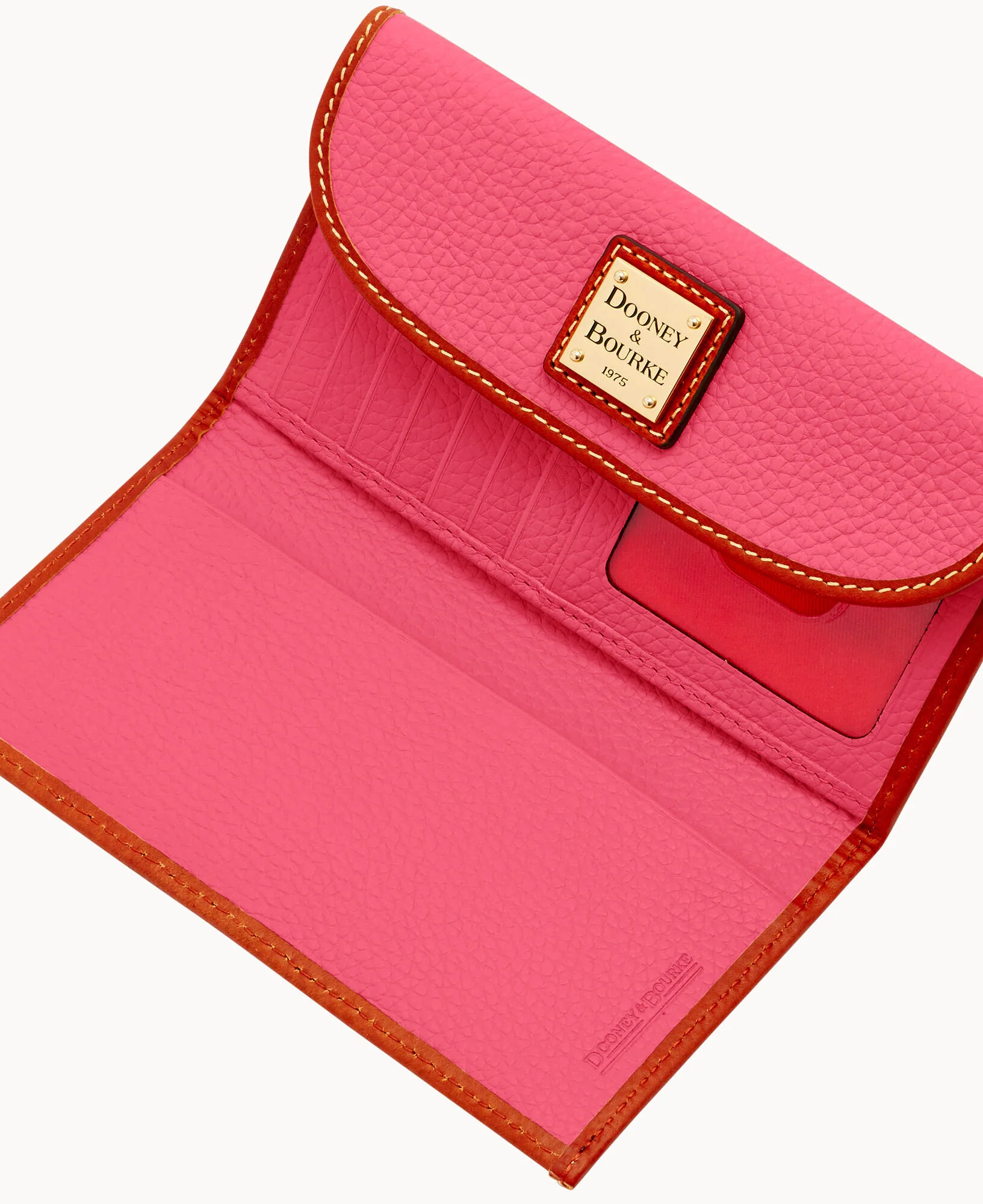 Pebble Grain Continental Clutch - Image 17