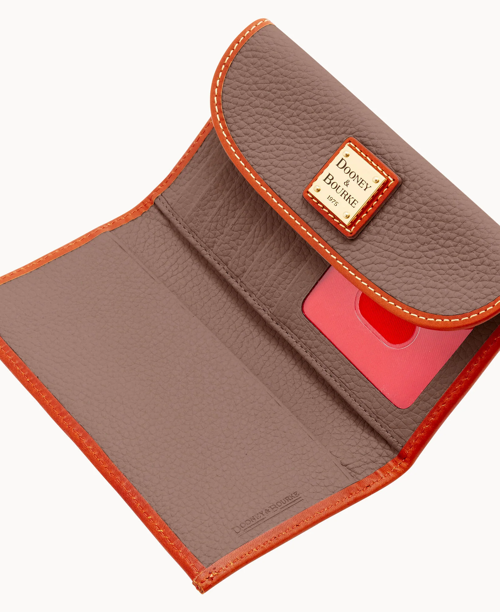 Pebble Grain Continental Clutch - Image 56