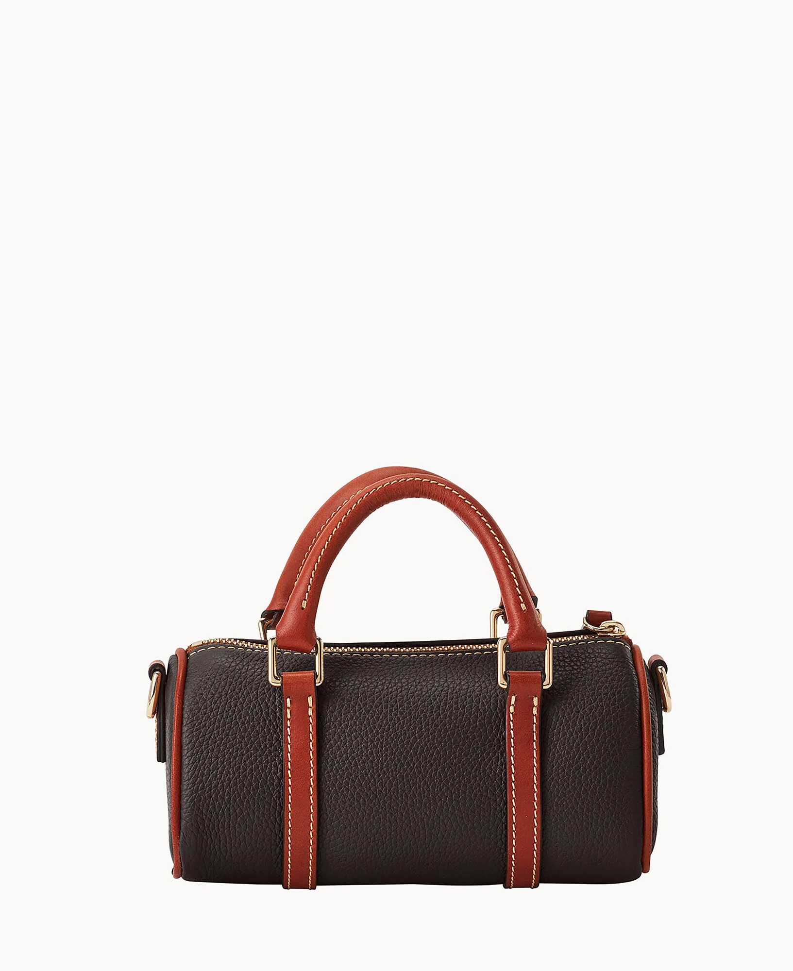 Pebble Grain Crossbody Barrel Satchel 20 - Image 37