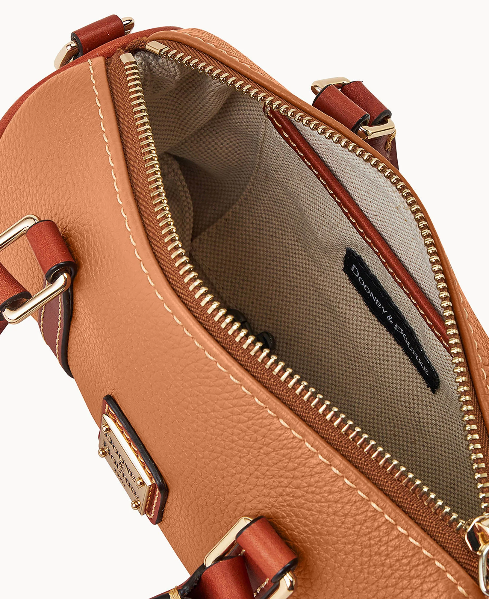 Pebble Grain Crossbody Barrel Satchel 20 - Image 45