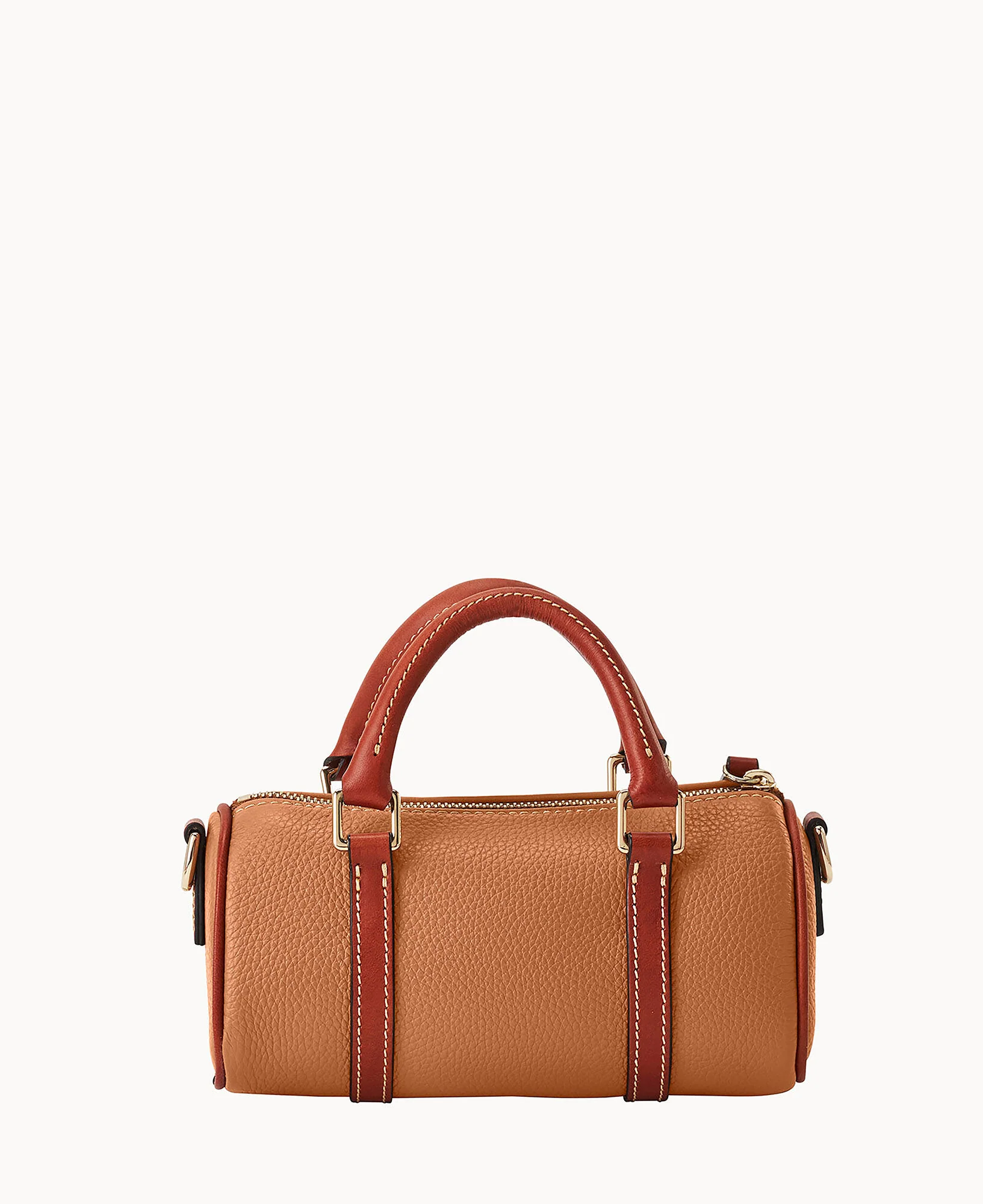 Pebble Grain Crossbody Barrel Satchel 20 - Image 46