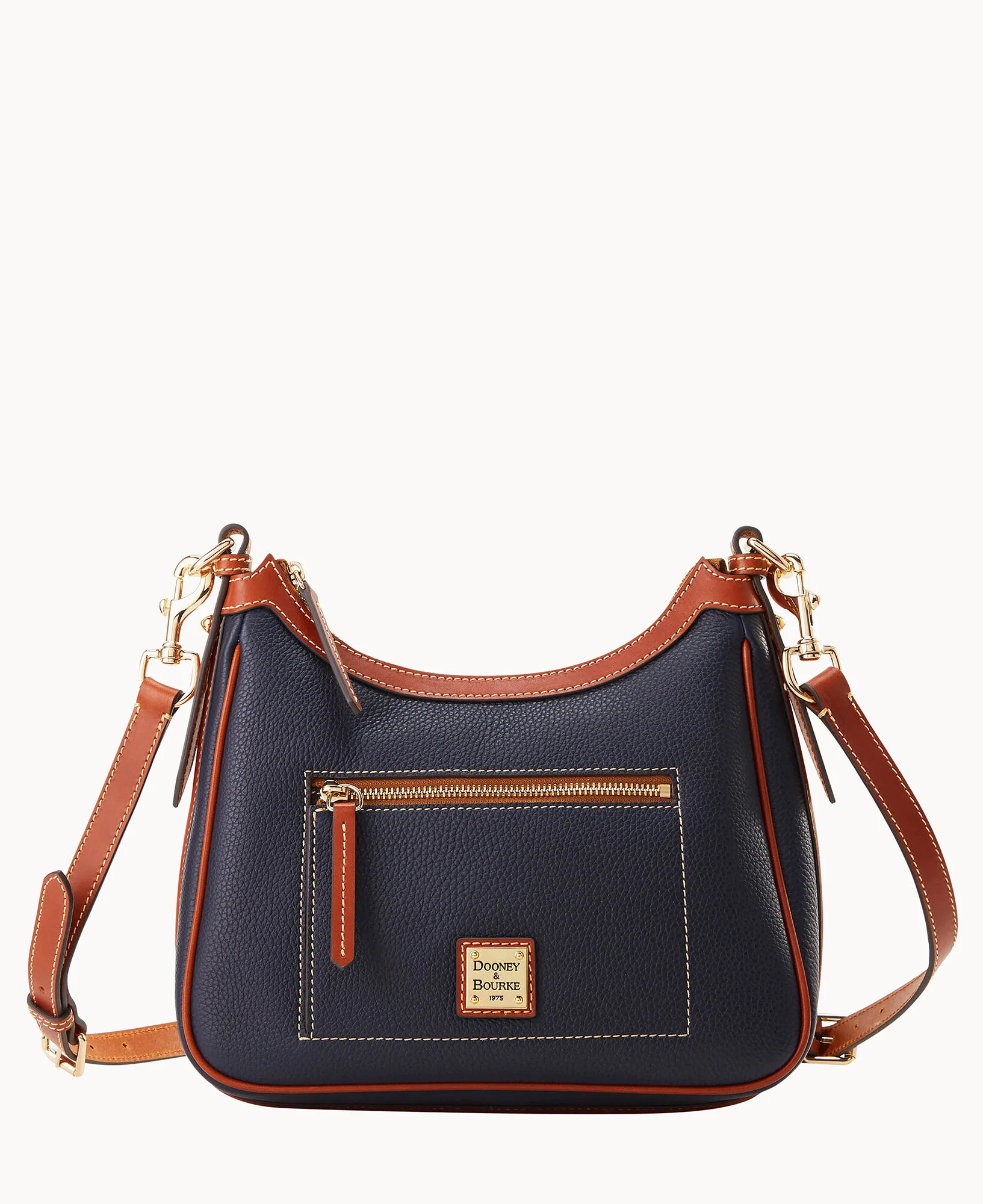 Pebble Grain Crossbody Hobo - Image 24