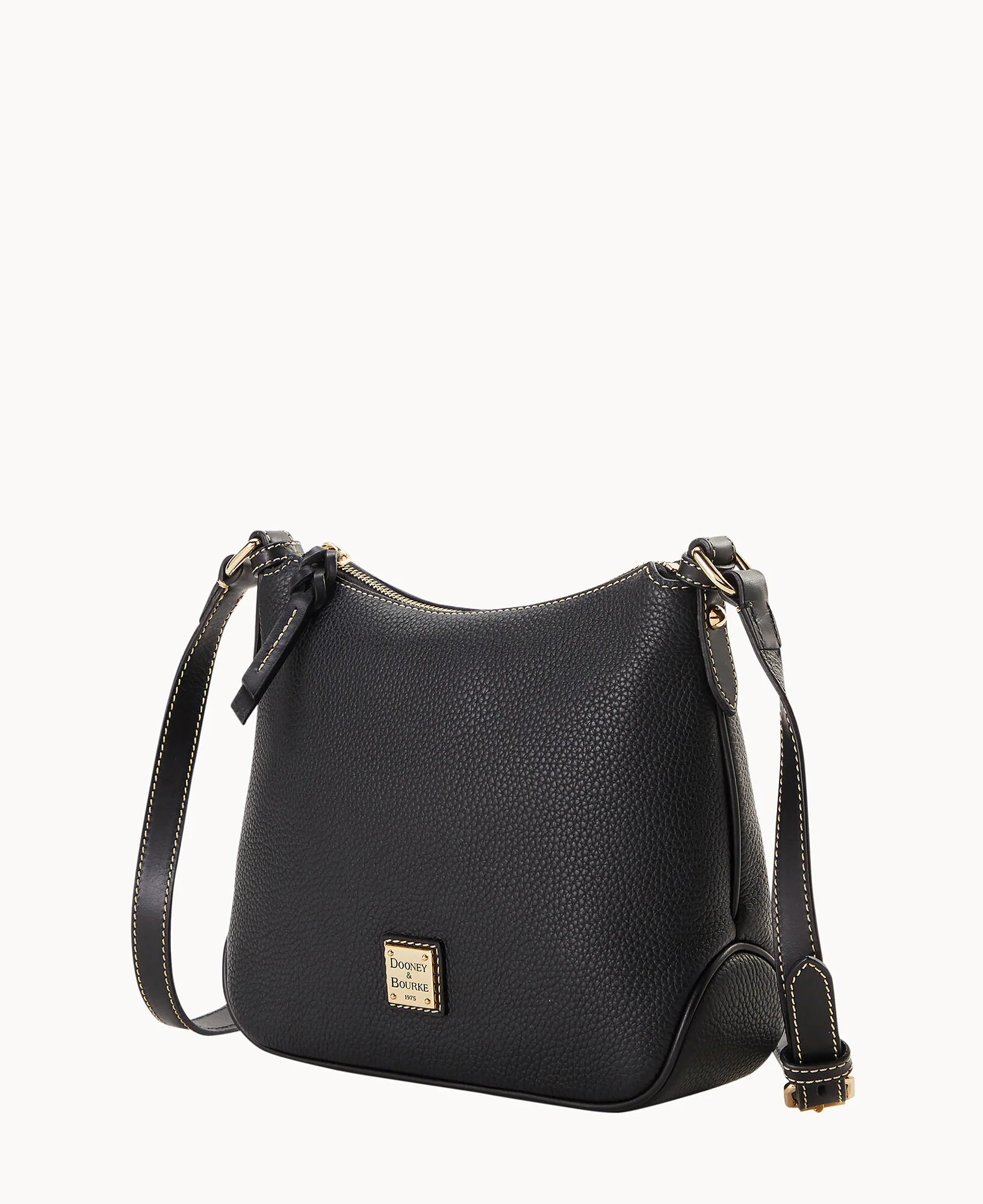Pebble Grain Crossbody Hobo - Image 19