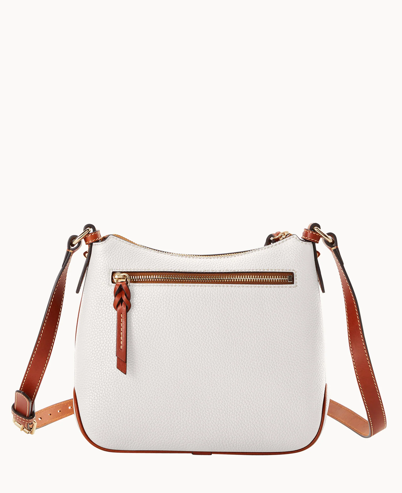 Pebble Grain Crossbody Hobo - Image 23