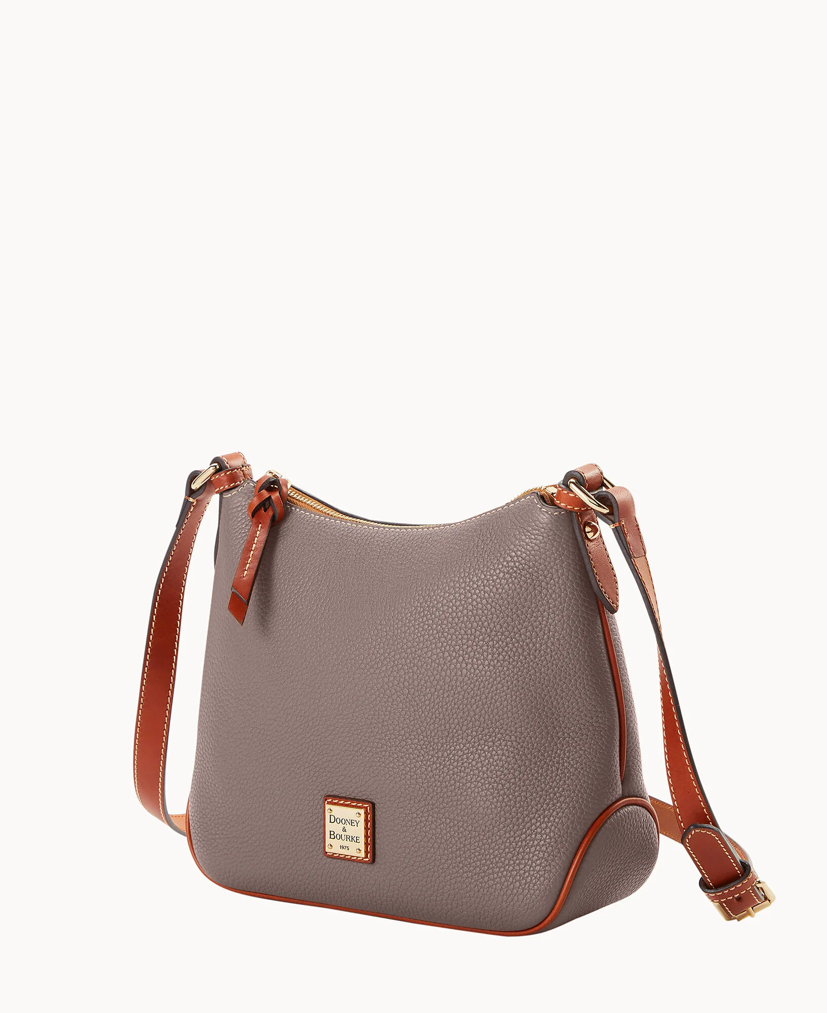 Pebble Grain Crossbody Hobo - Image 53