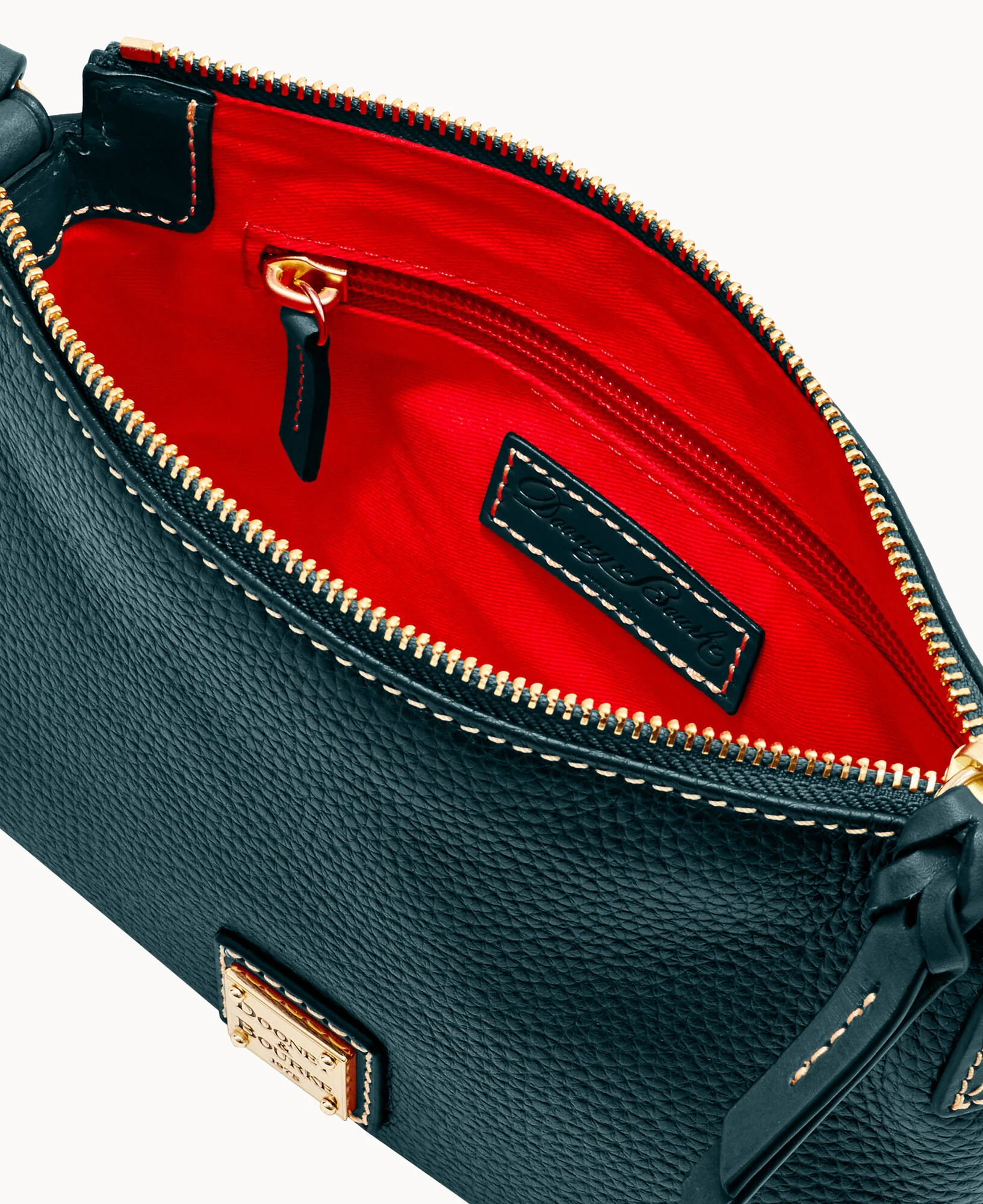 Pebble Grain Crossbody Pouchette - Image 27