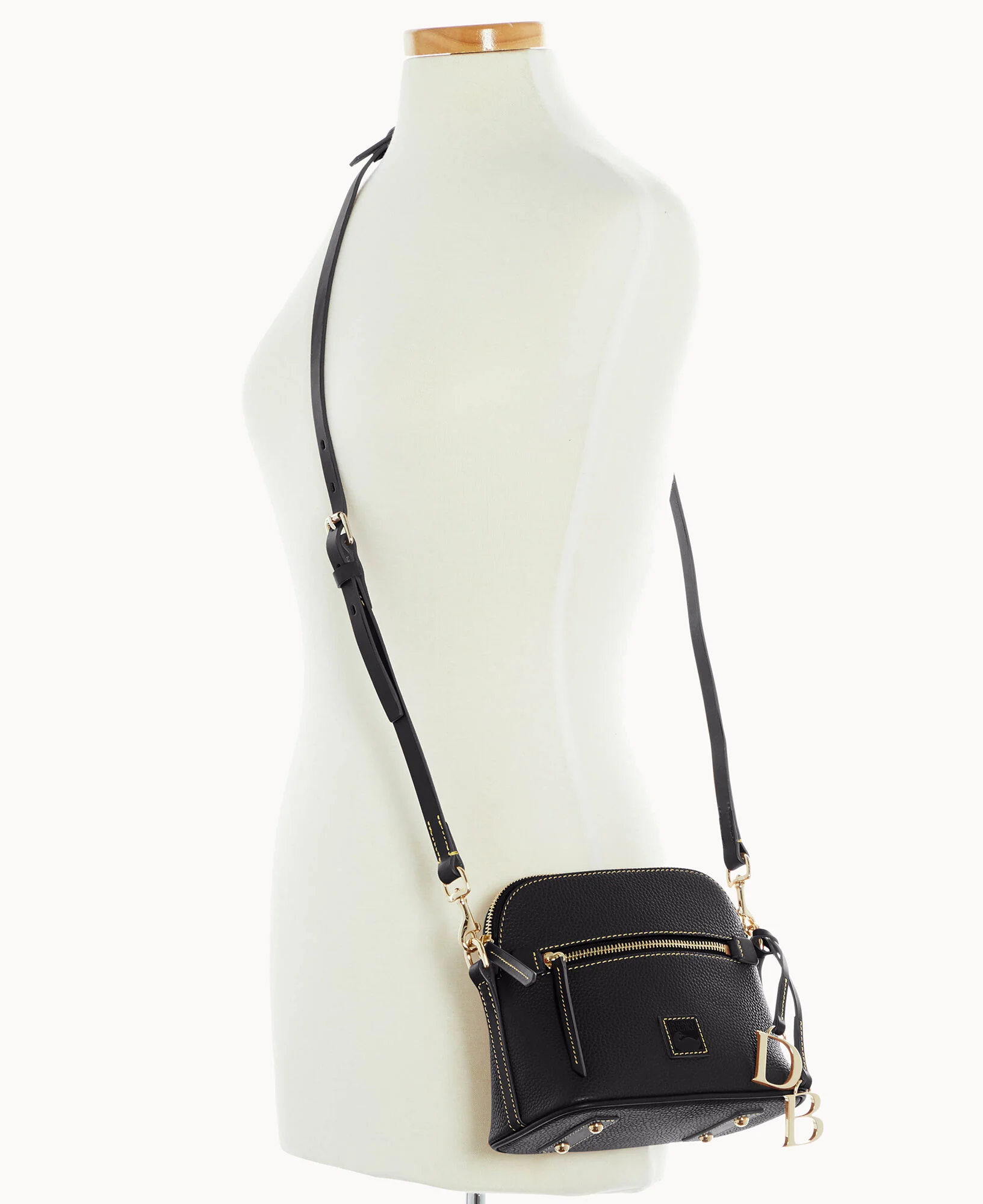 Pebble Grain Domed Crossbody - Image 8
