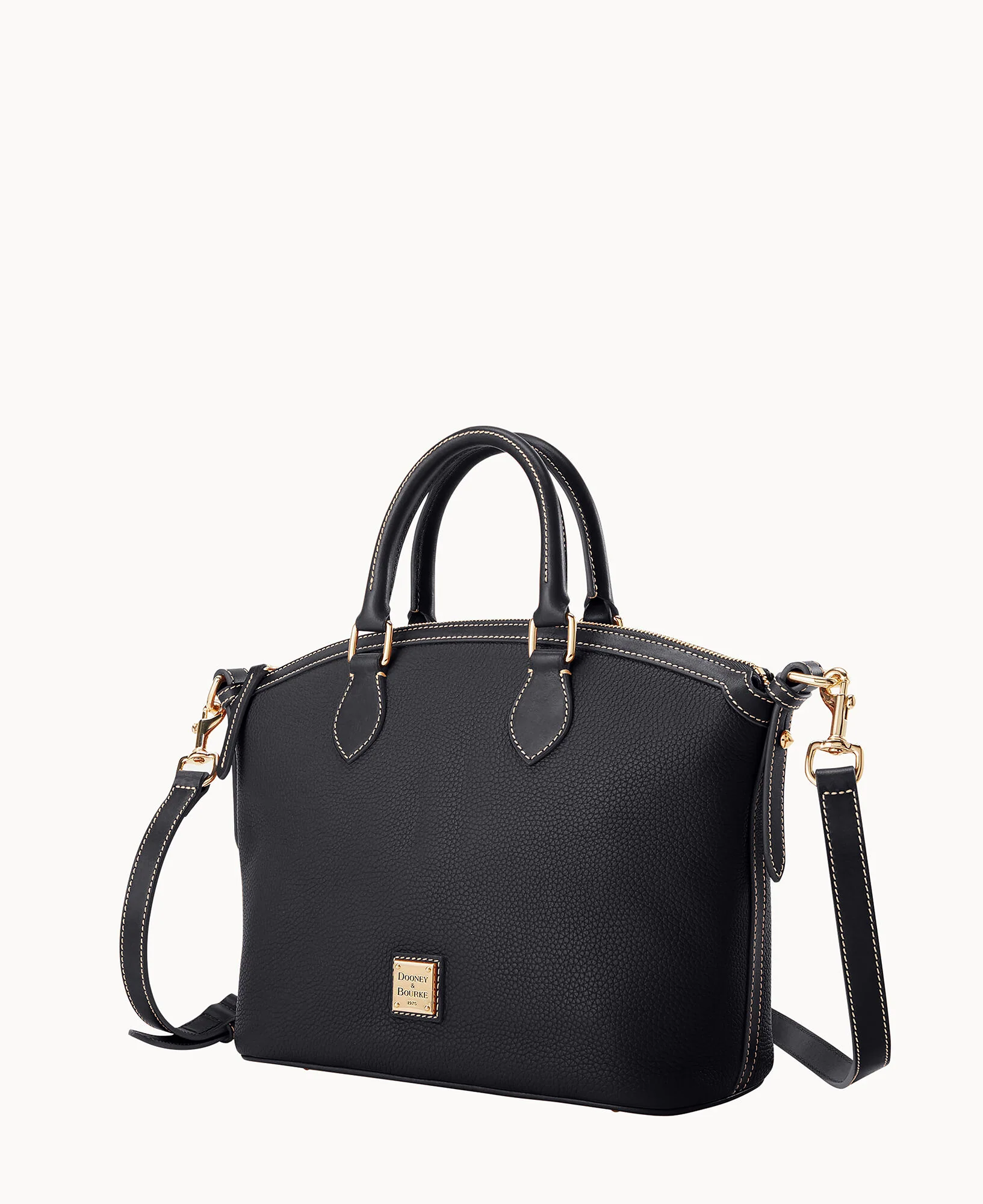 Pebble Grain Domed Satchel - Image 24