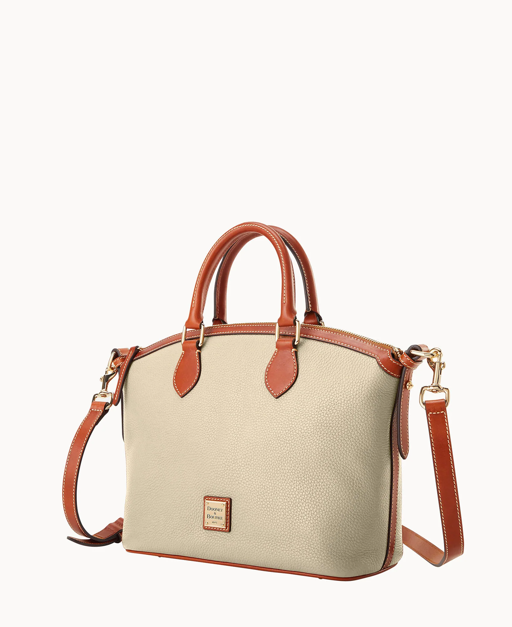 Pebble Grain Domed Satchel - Image 32