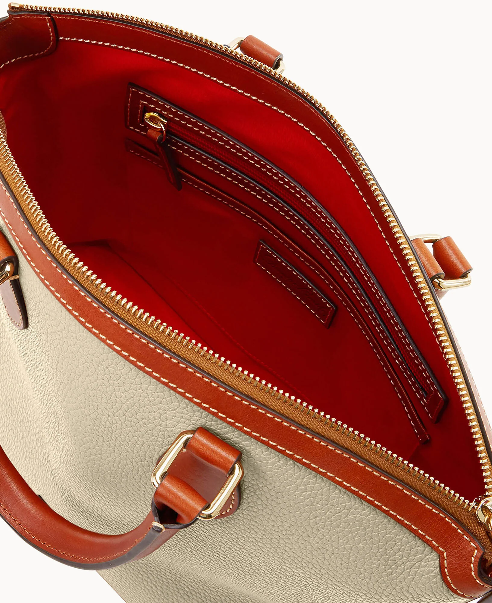 Pebble Grain Domed Satchel - Image 33