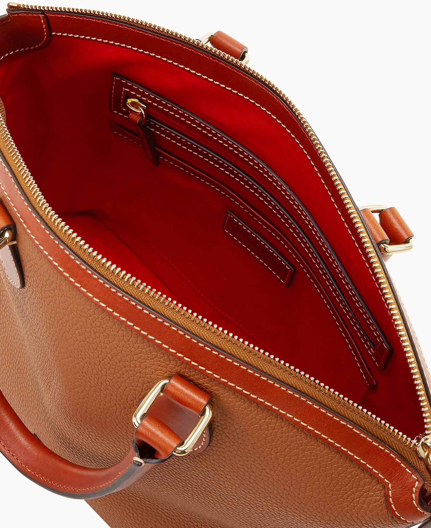 Pebble Grain Domed Satchel - Image 37
