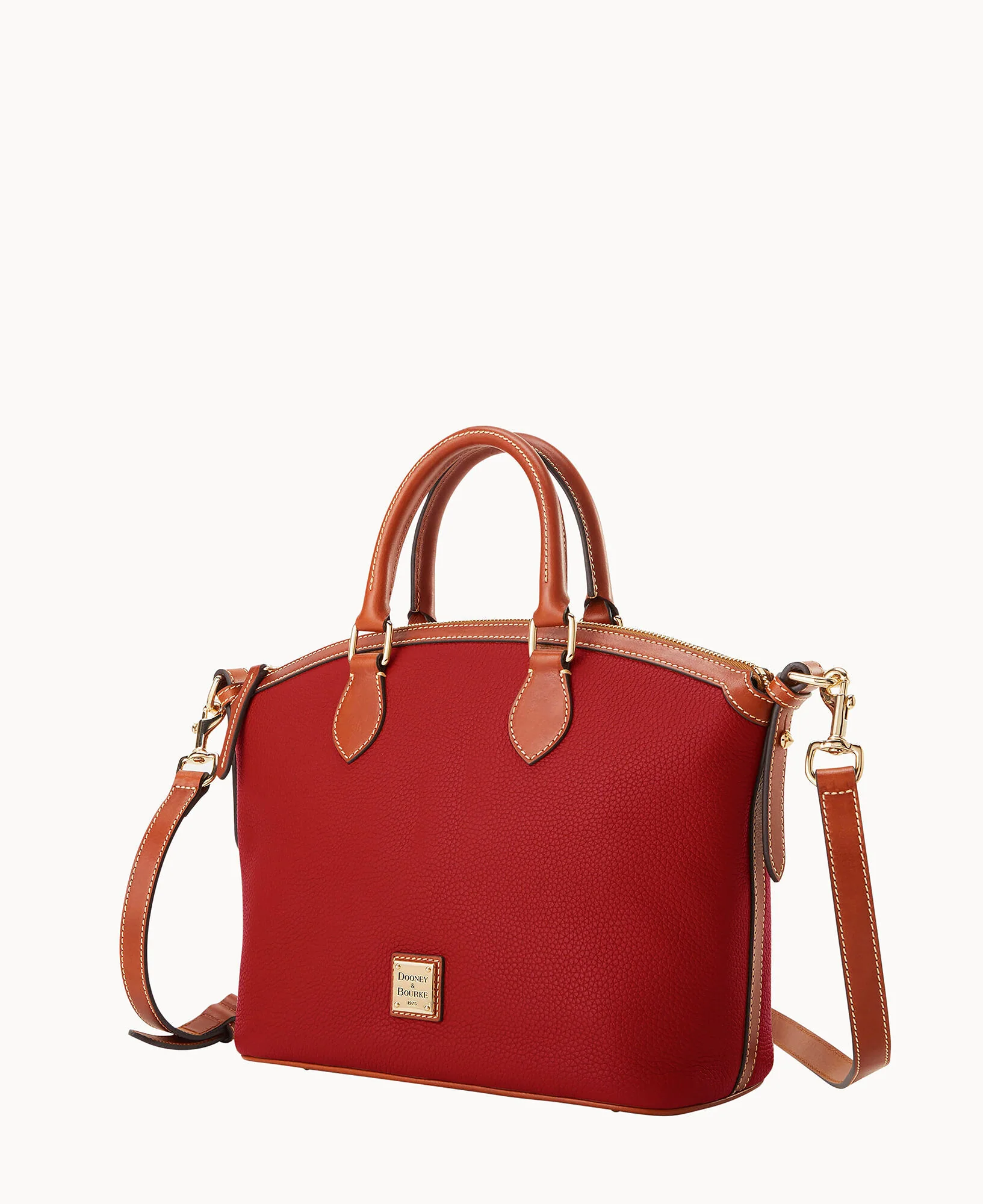 Pebble Grain Domed Satchel - Image 39
