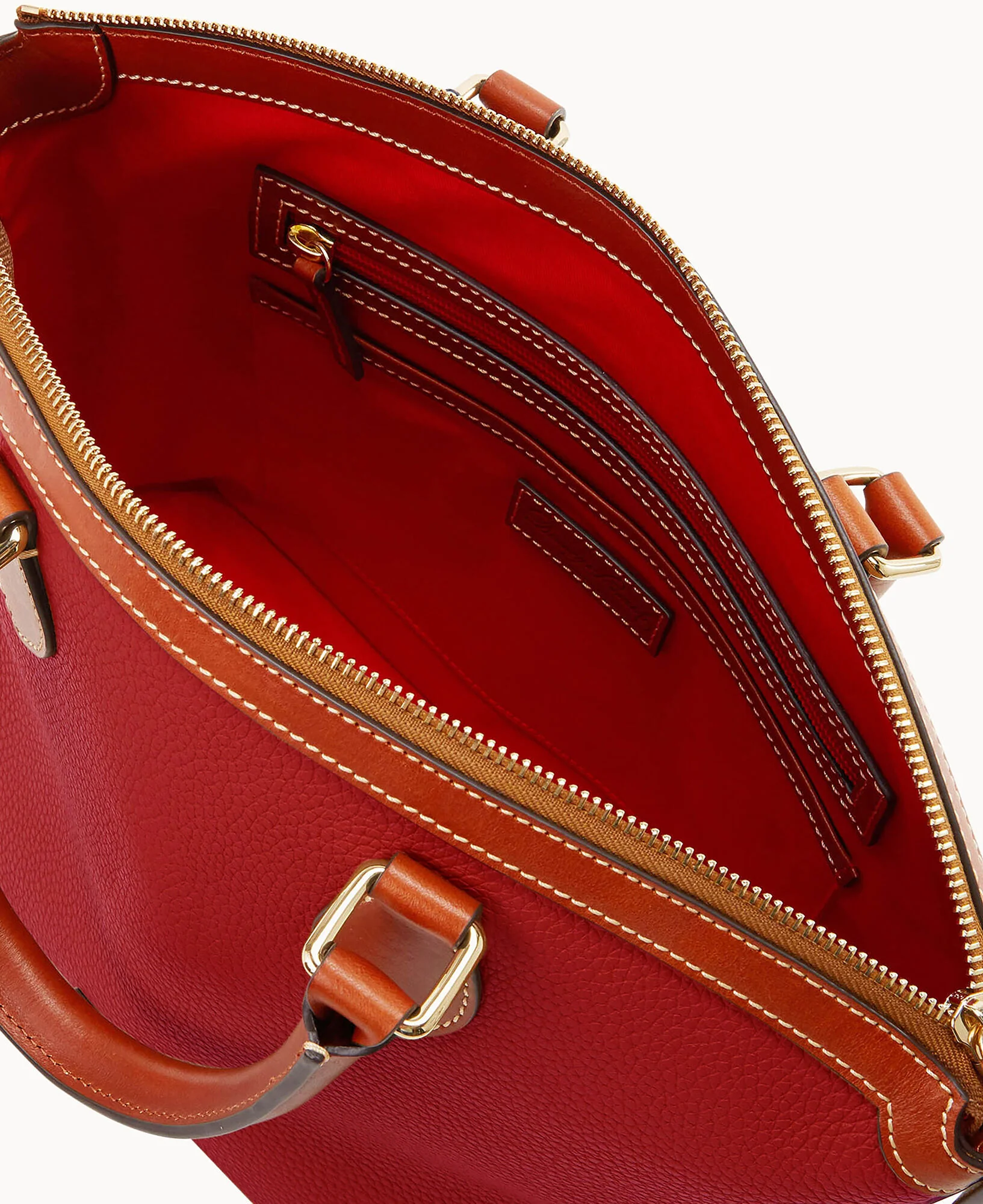 Pebble Grain Domed Satchel - Image 40
