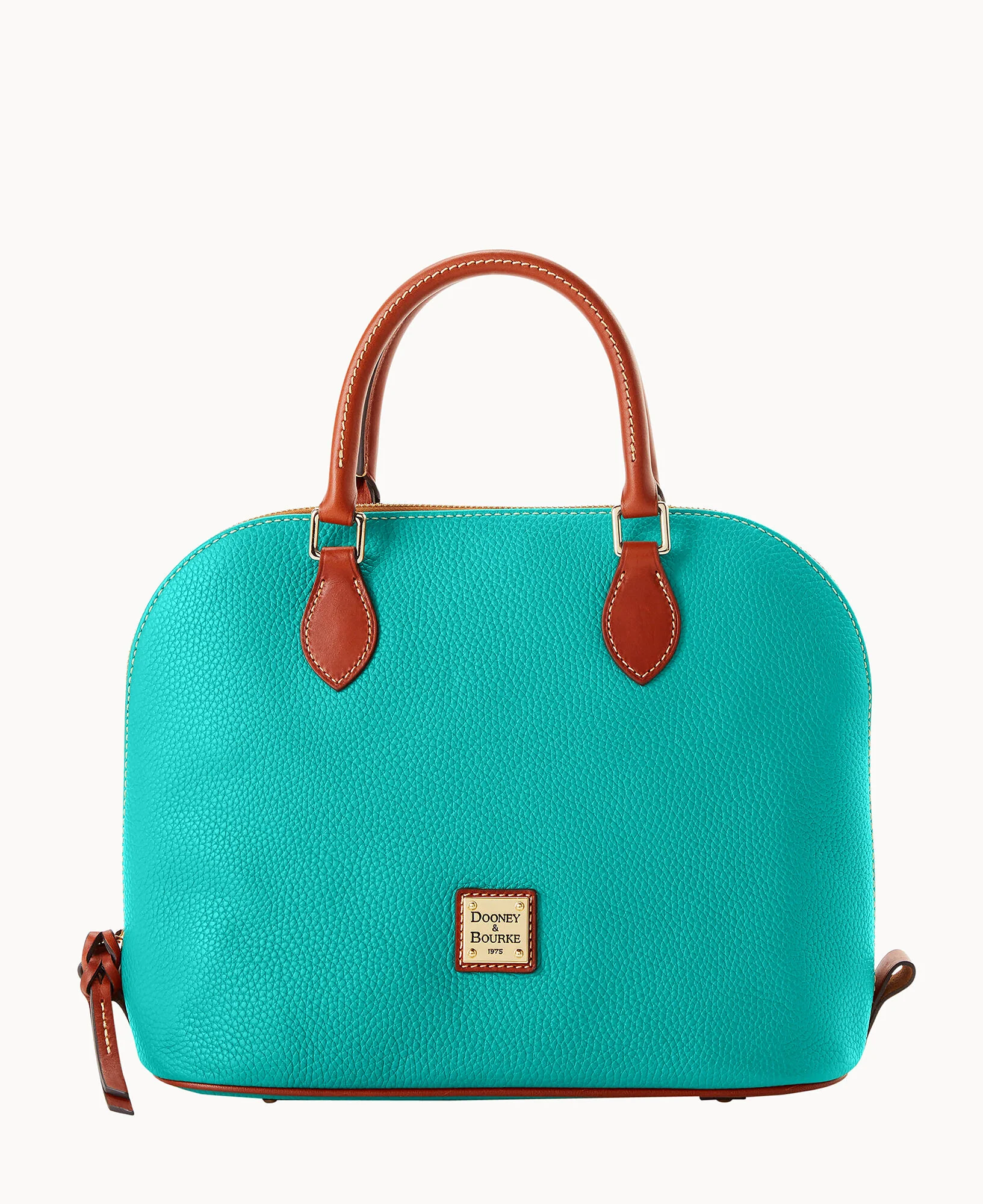Pebble Grain Domed Satchel - Image 36