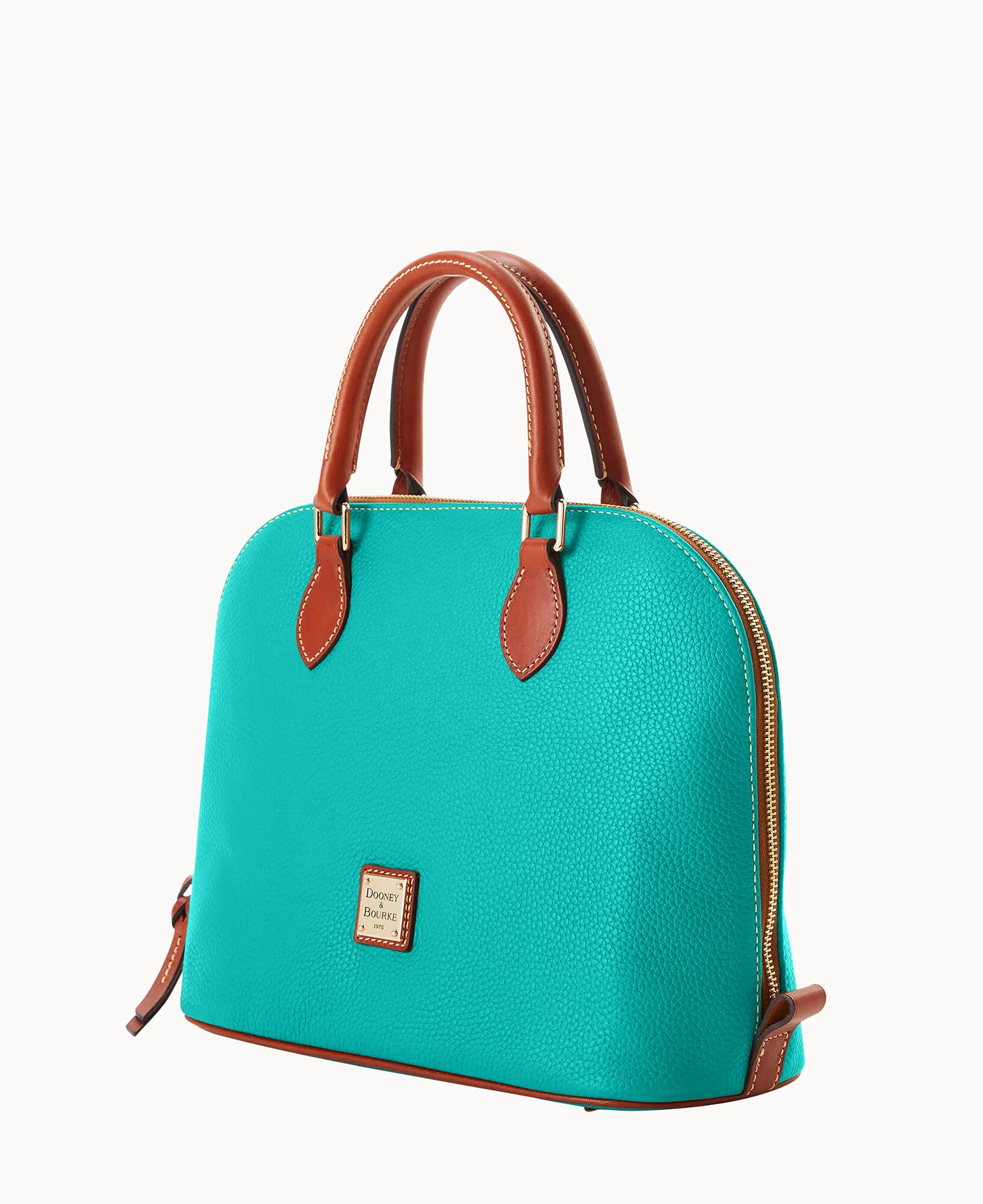 Pebble Grain Domed Satchel - Image 37