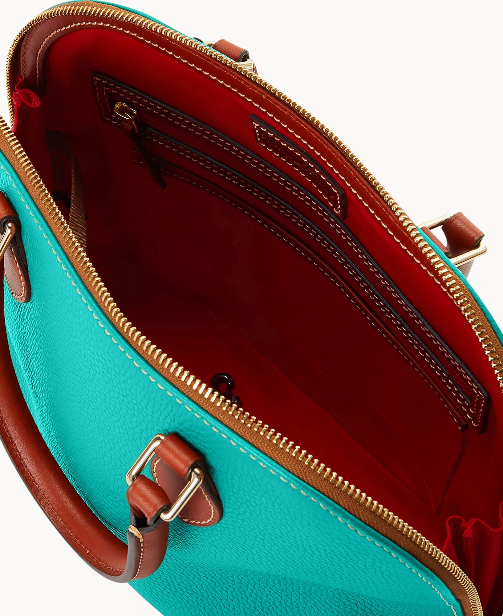 Pebble Grain Domed Satchel - Image 38
