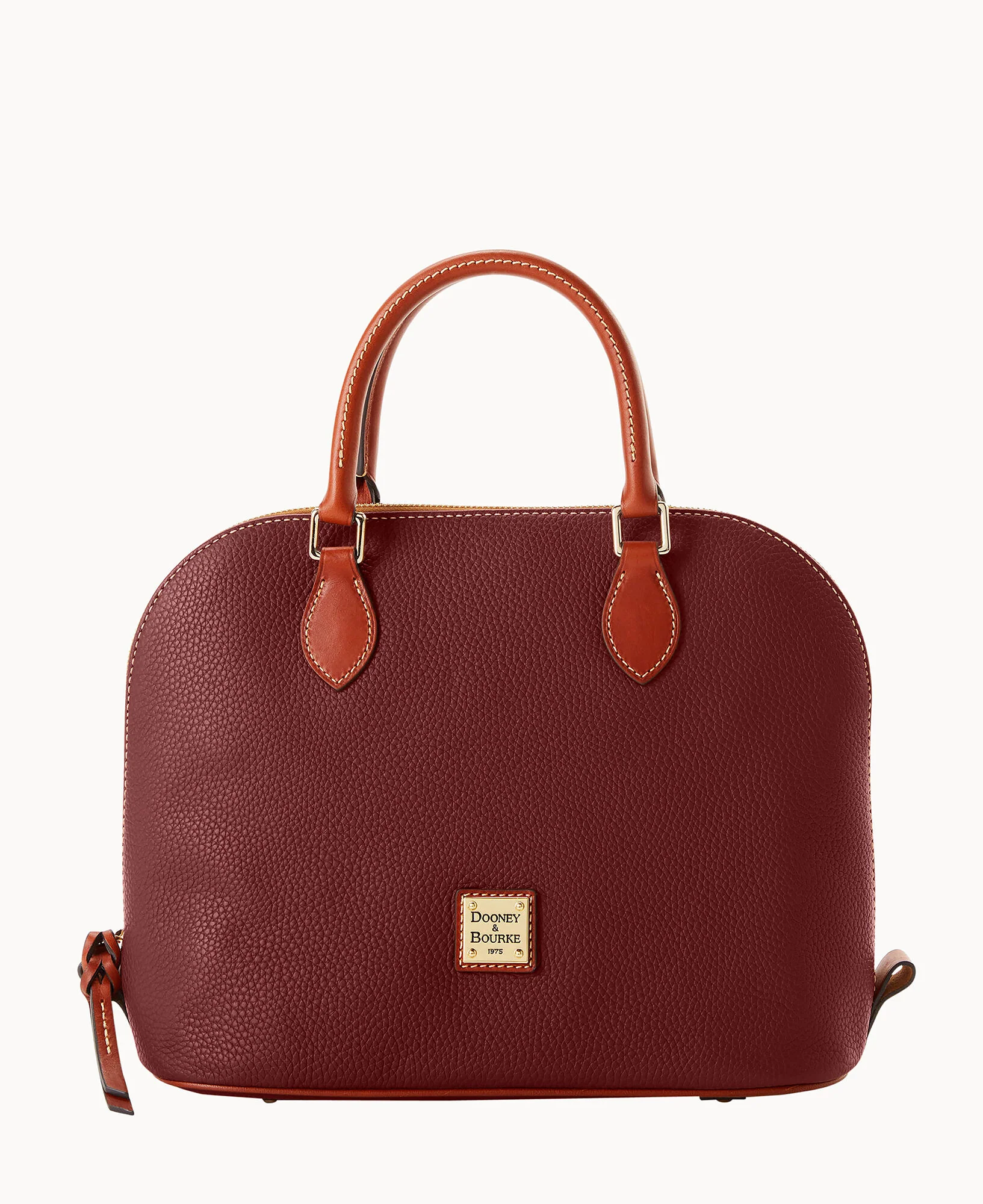 Pebble Grain Domed Satchel - Image 40