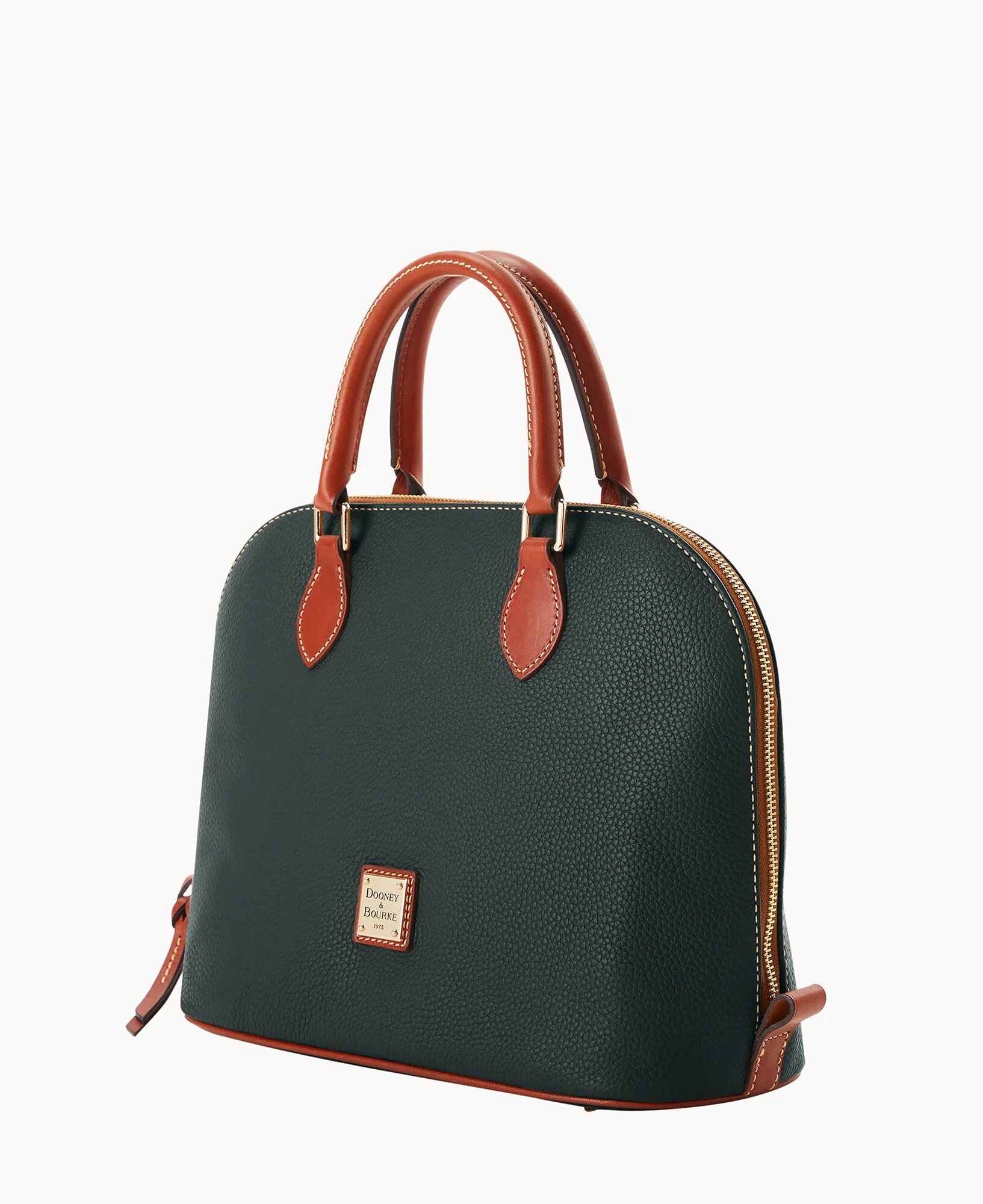 Pebble Grain Domed Satchel - Image 45