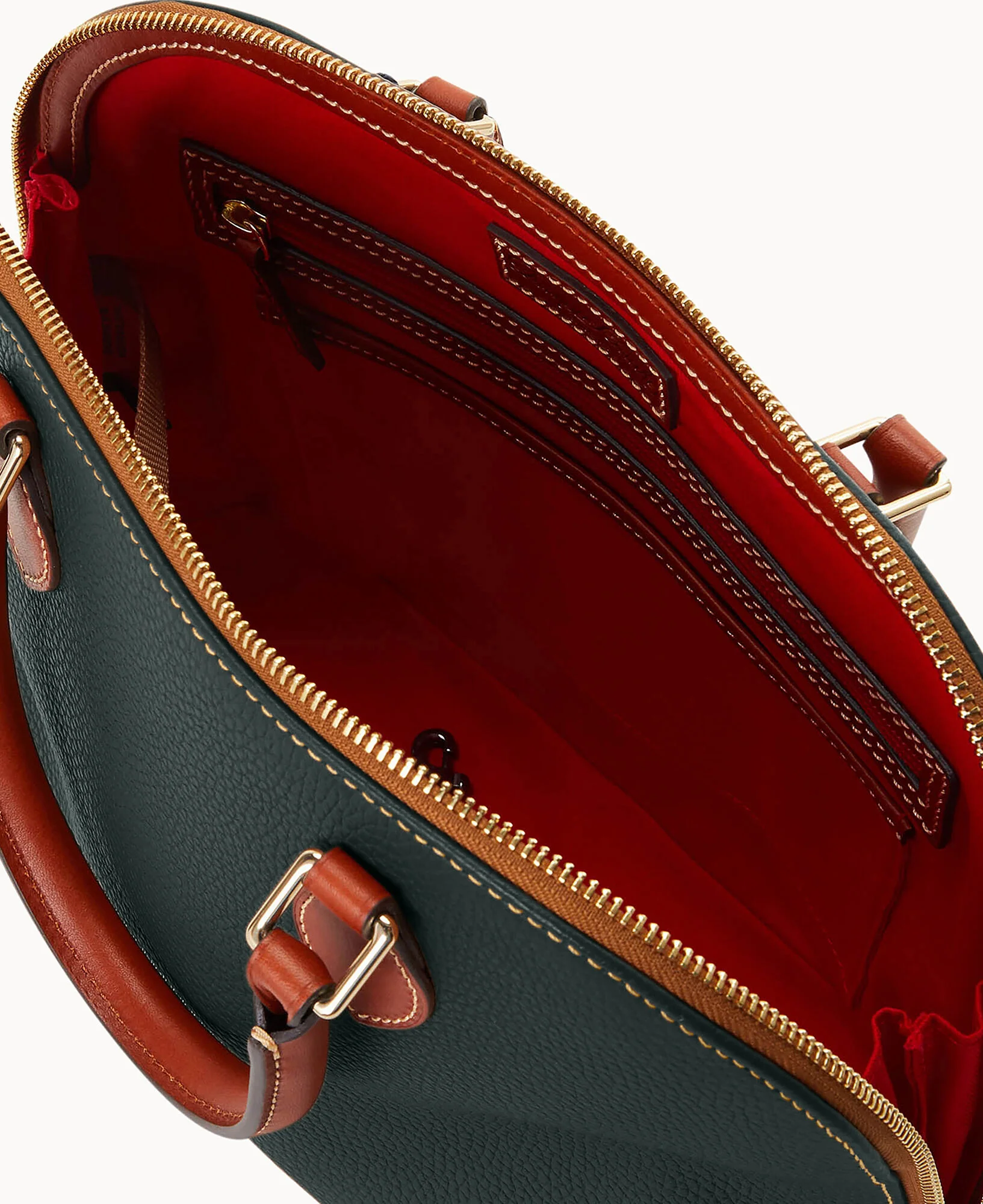 Pebble Grain Domed Satchel - Image 46