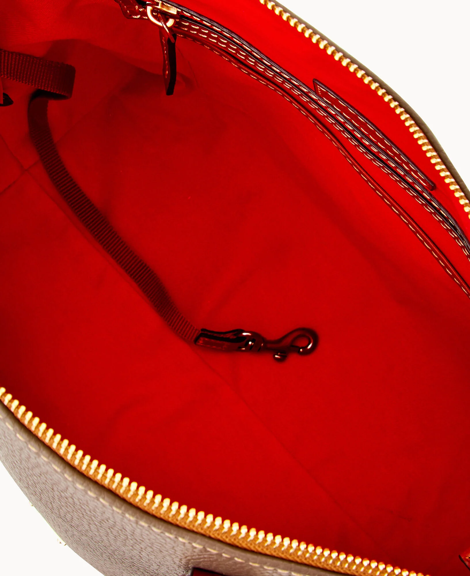 Pebble Grain Domed Satchel - Image 67