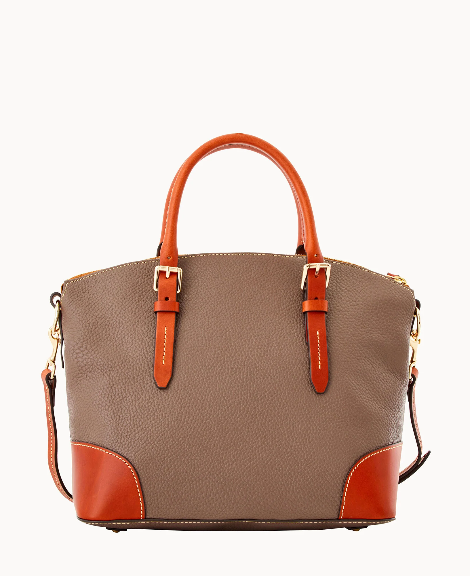 Pebble Grain Domed Satchel - Image 68