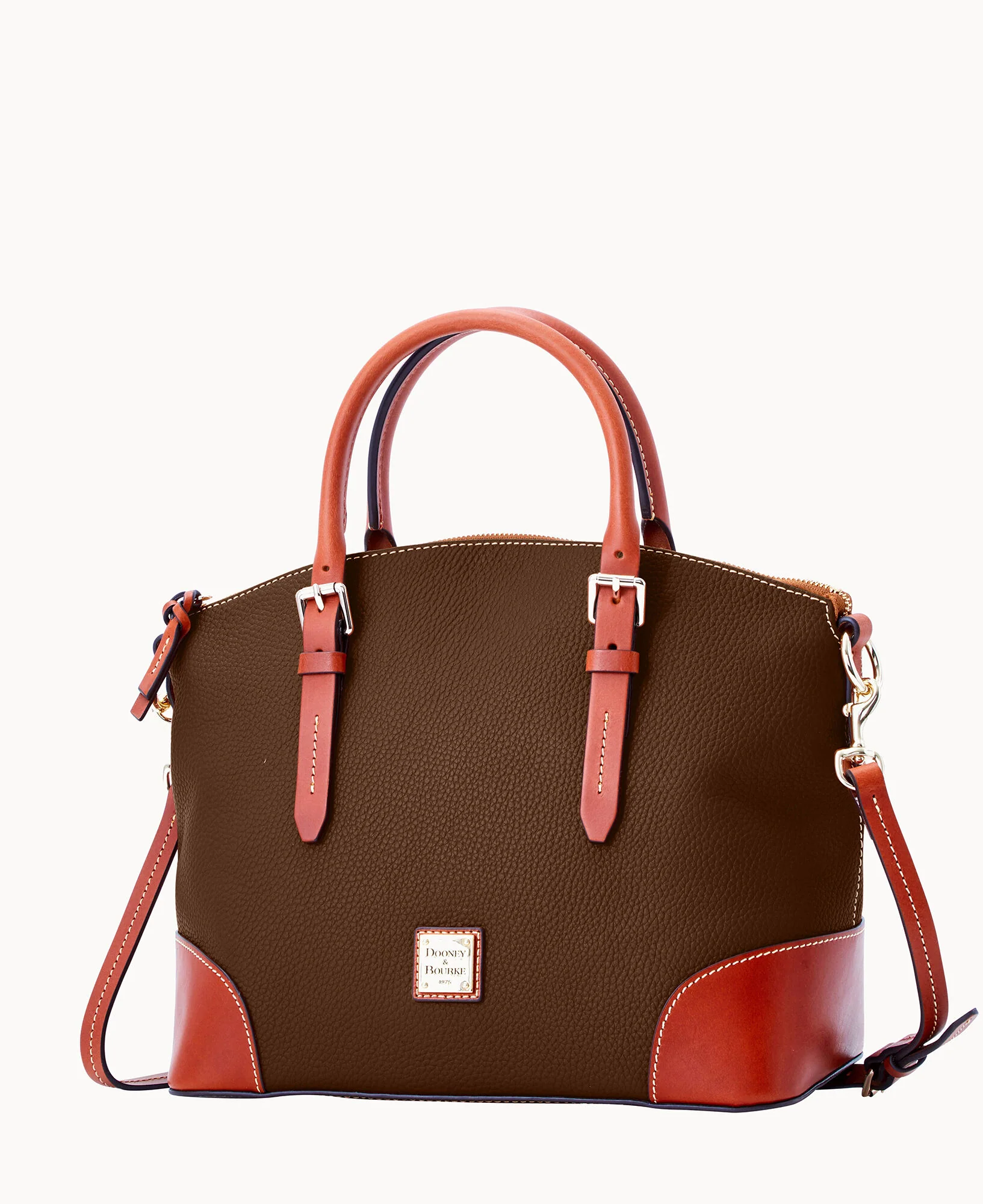 Pebble Grain Domed Satchel - Image 74