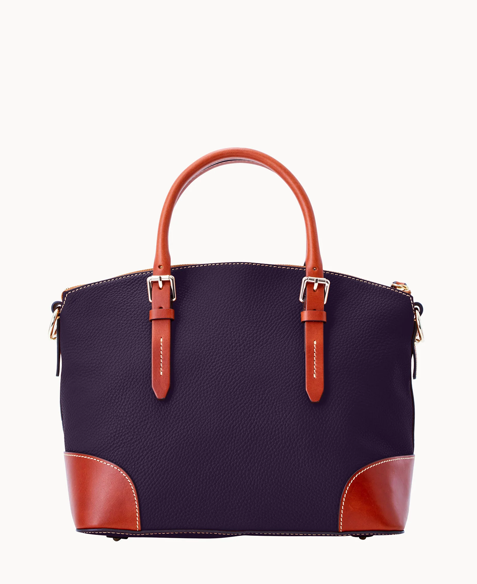 Pebble Grain Domed Satchel - Image 89